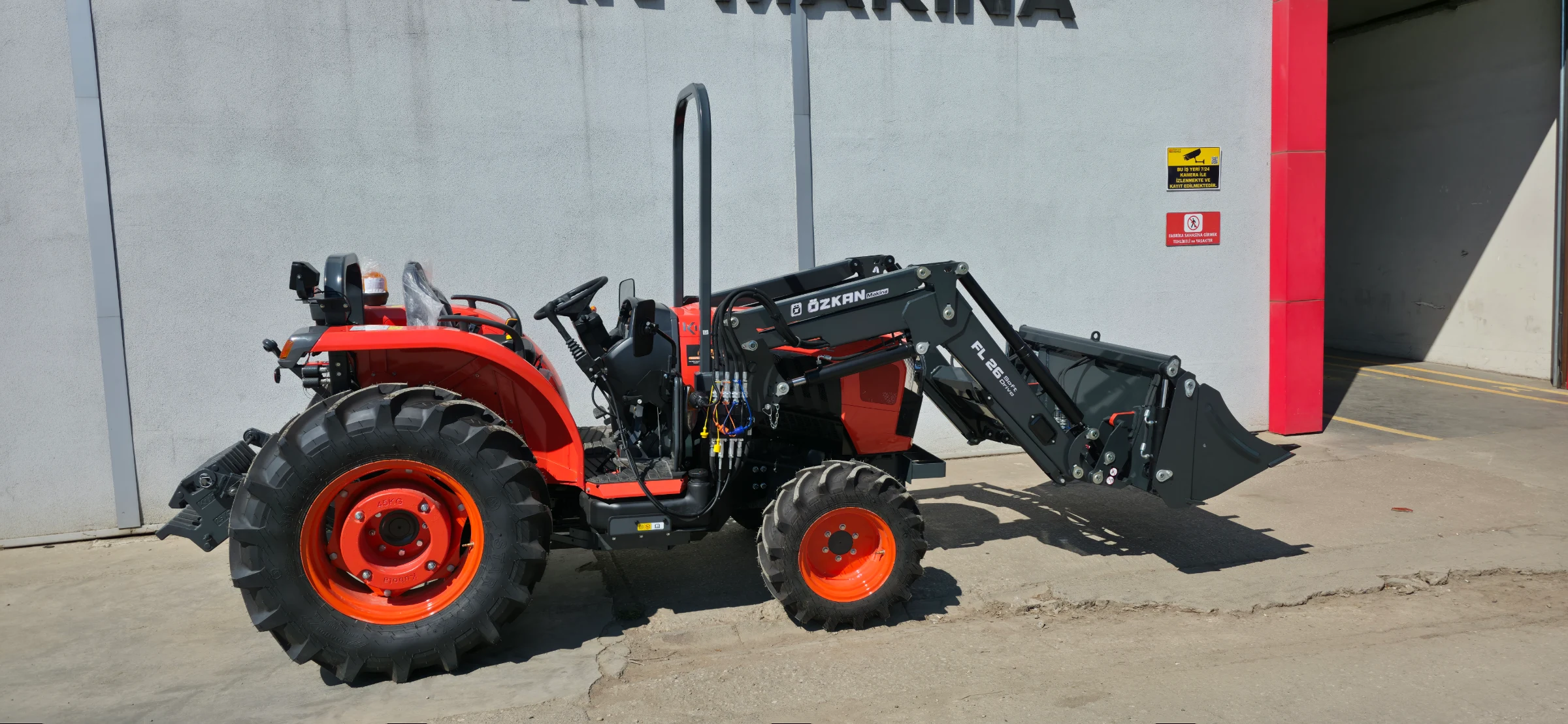 Kubota L2 522 Özkan Makina uygulama 4