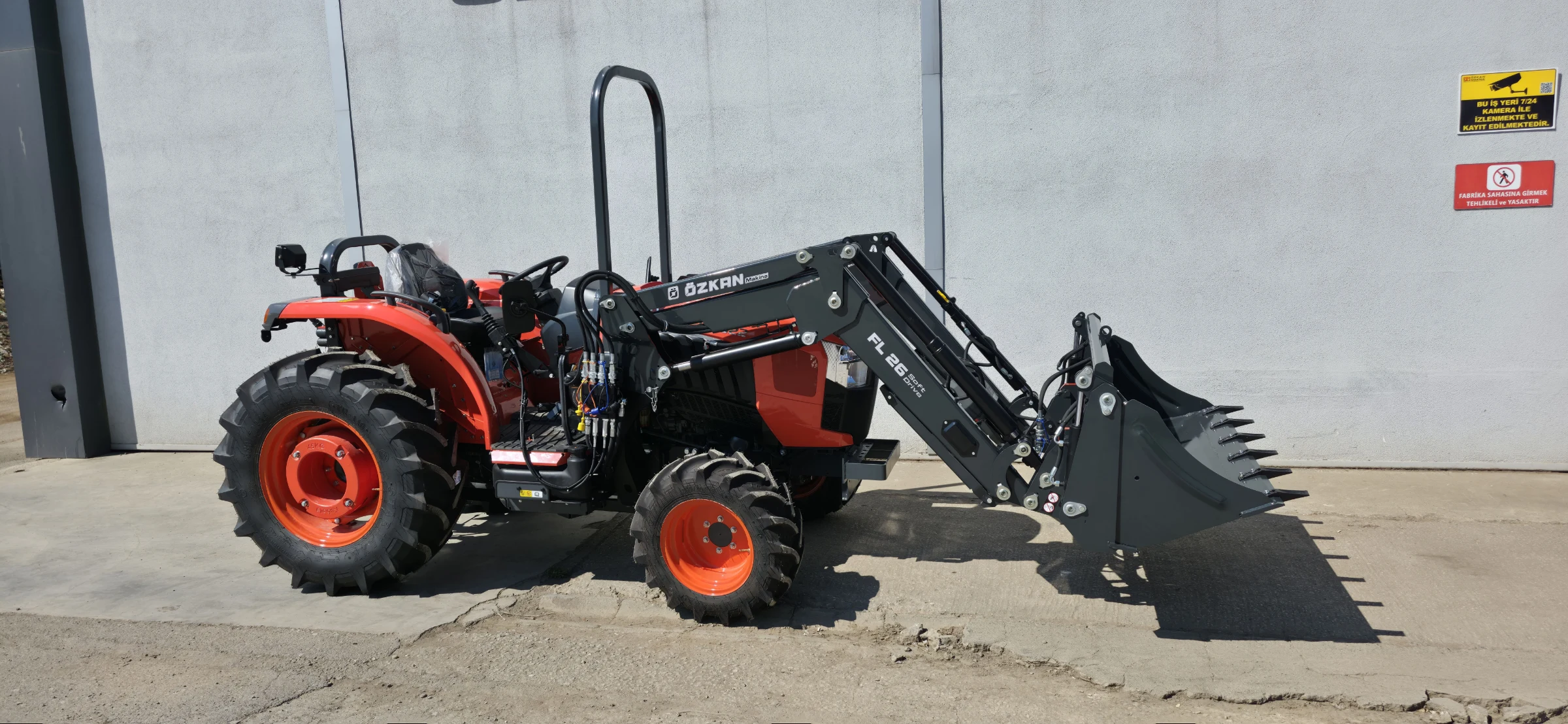 Kubota L2 522 Özkan Makina uygulama 5