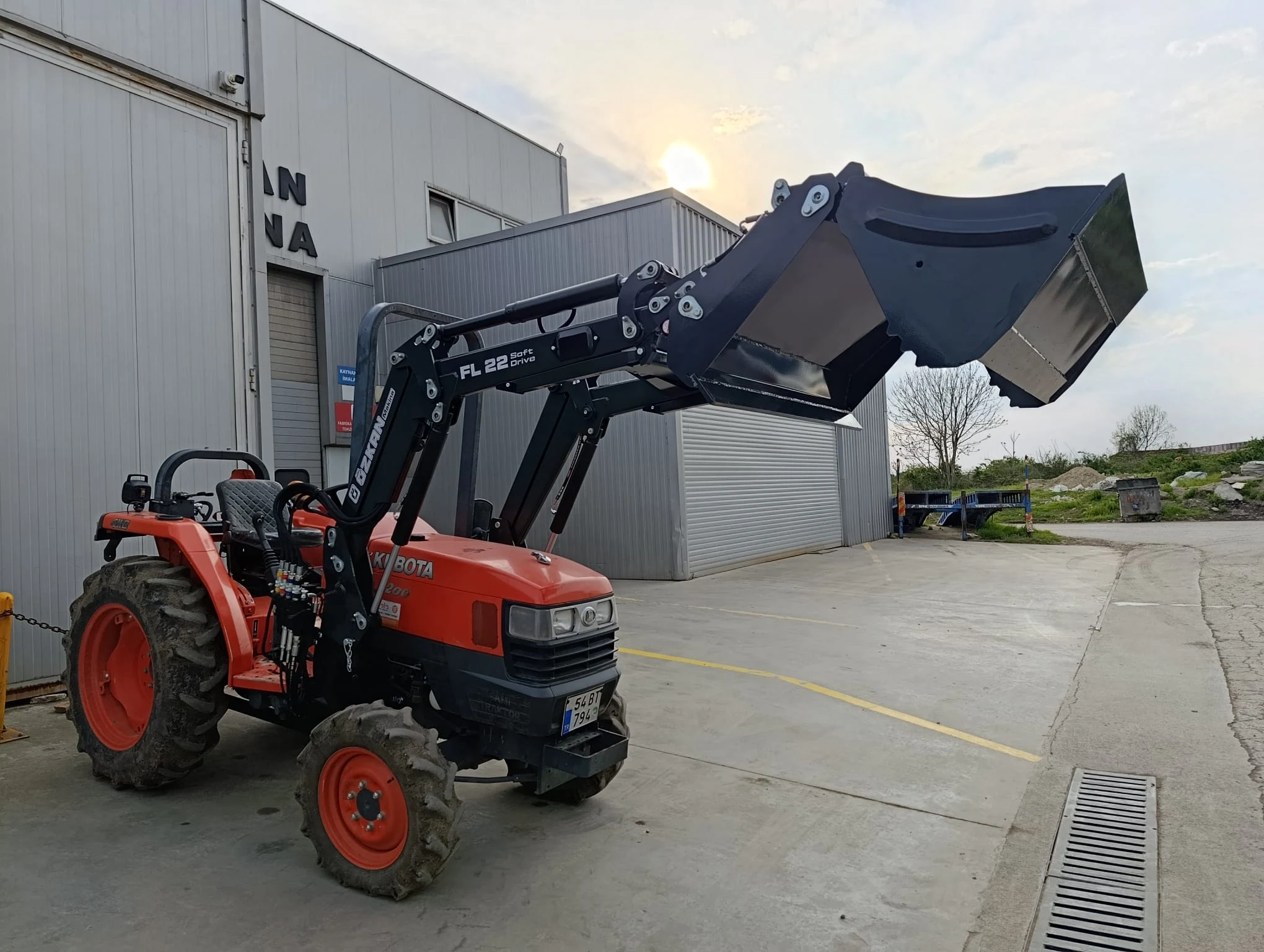 Kubota L3200 Özkan Makina uygulama 1