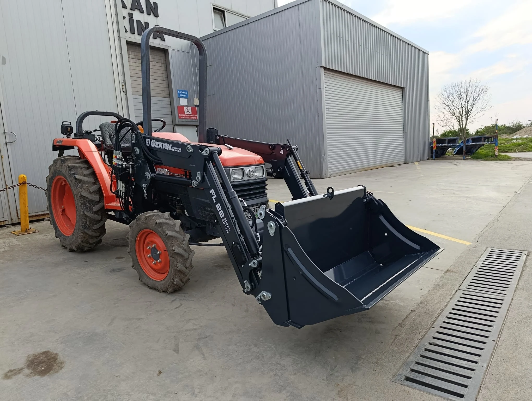 Kubota L3200 Özkan Makina uygulama 3