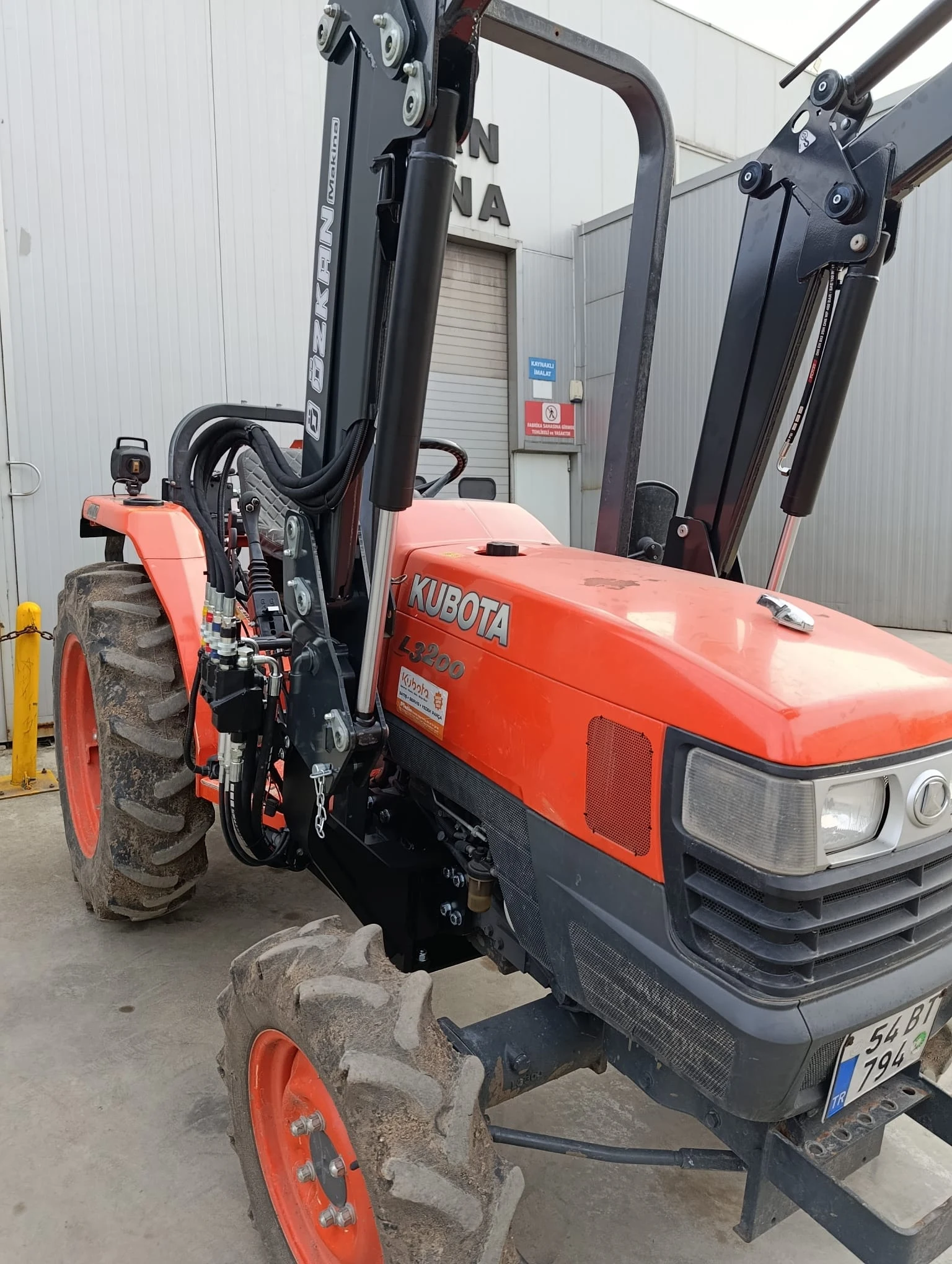 Kubota L3200 Özkan Makina uygulama 4