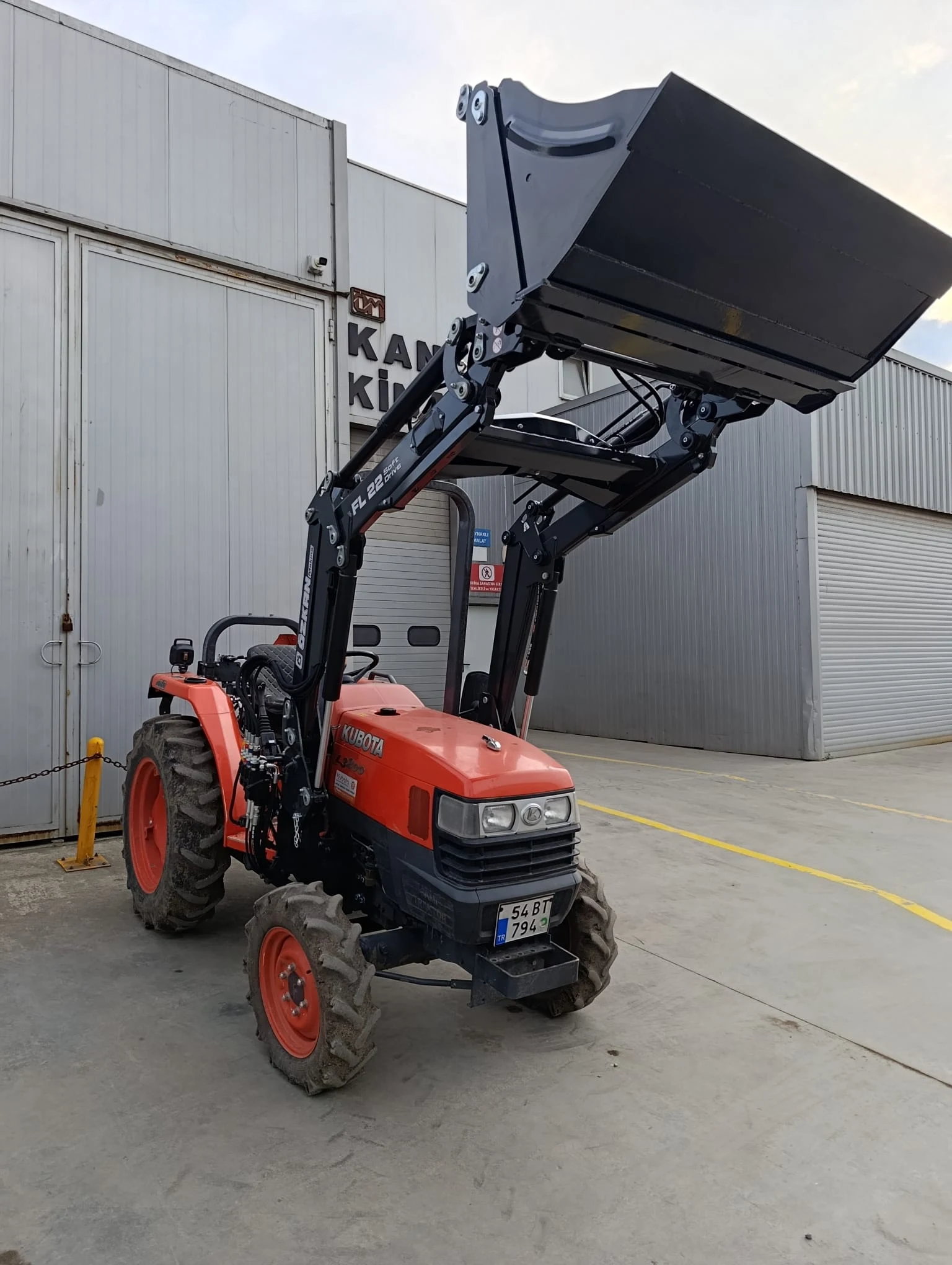 Kubota L3200 Özkan Makina uygulama 5