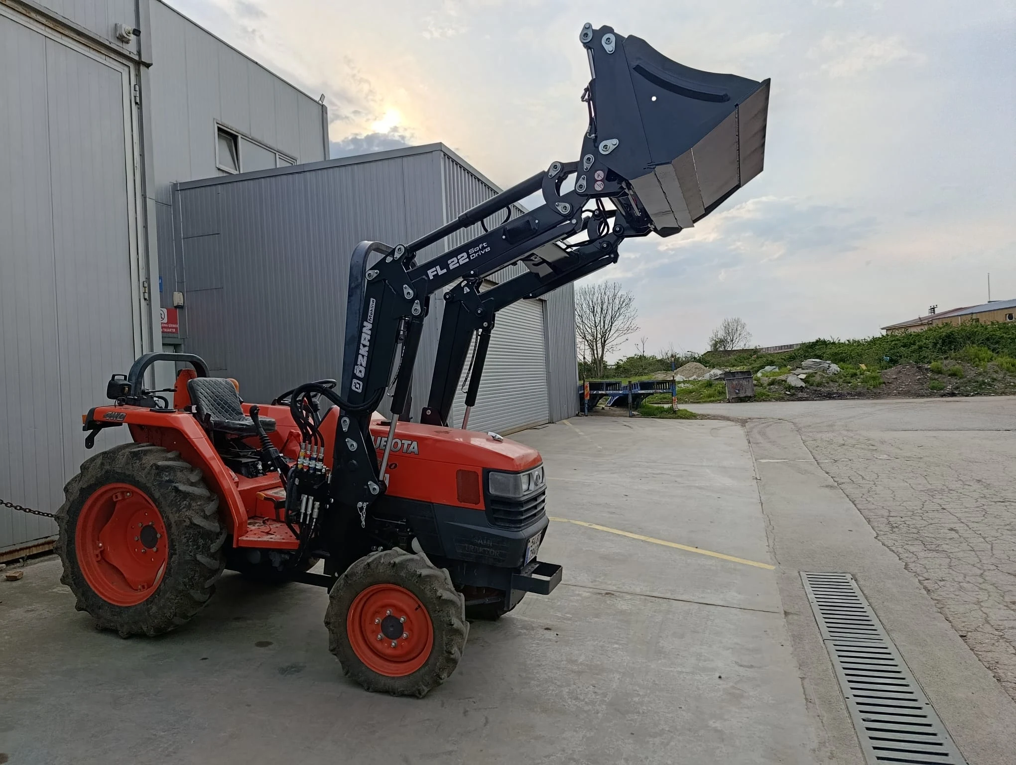 Kubota L3200 Özkan Makina uygulama 6