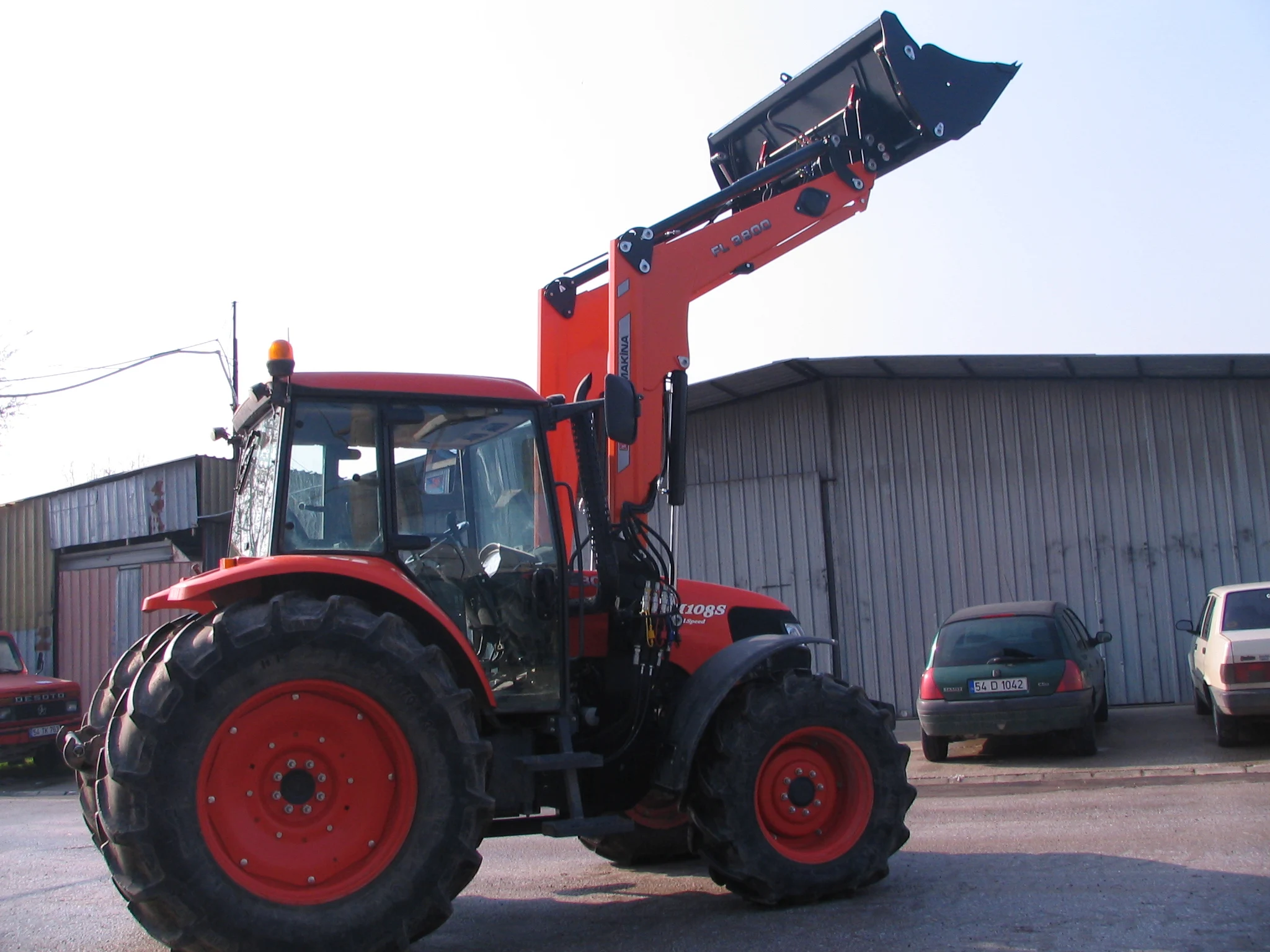 Kubota M108 S Özkan Makina uygulama 4