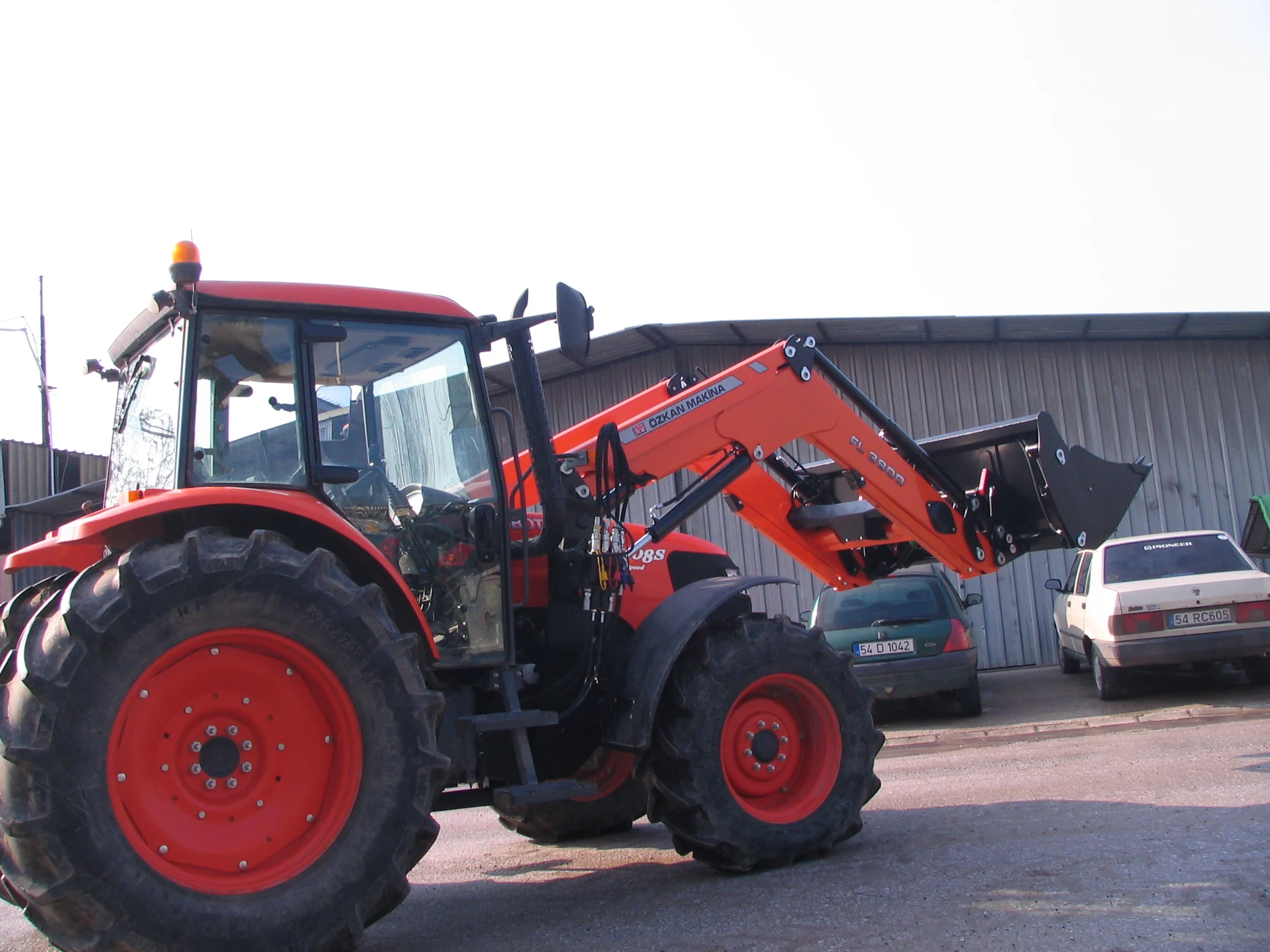 Kubota M108 S Özkan Makina uygulama 5