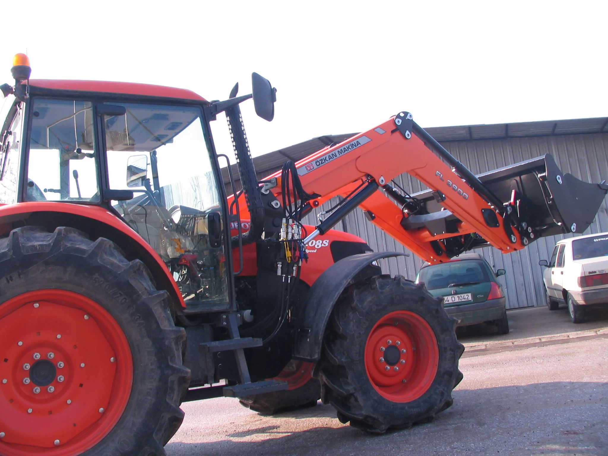 Kubota M108 S Özkan Makina uygulama 6