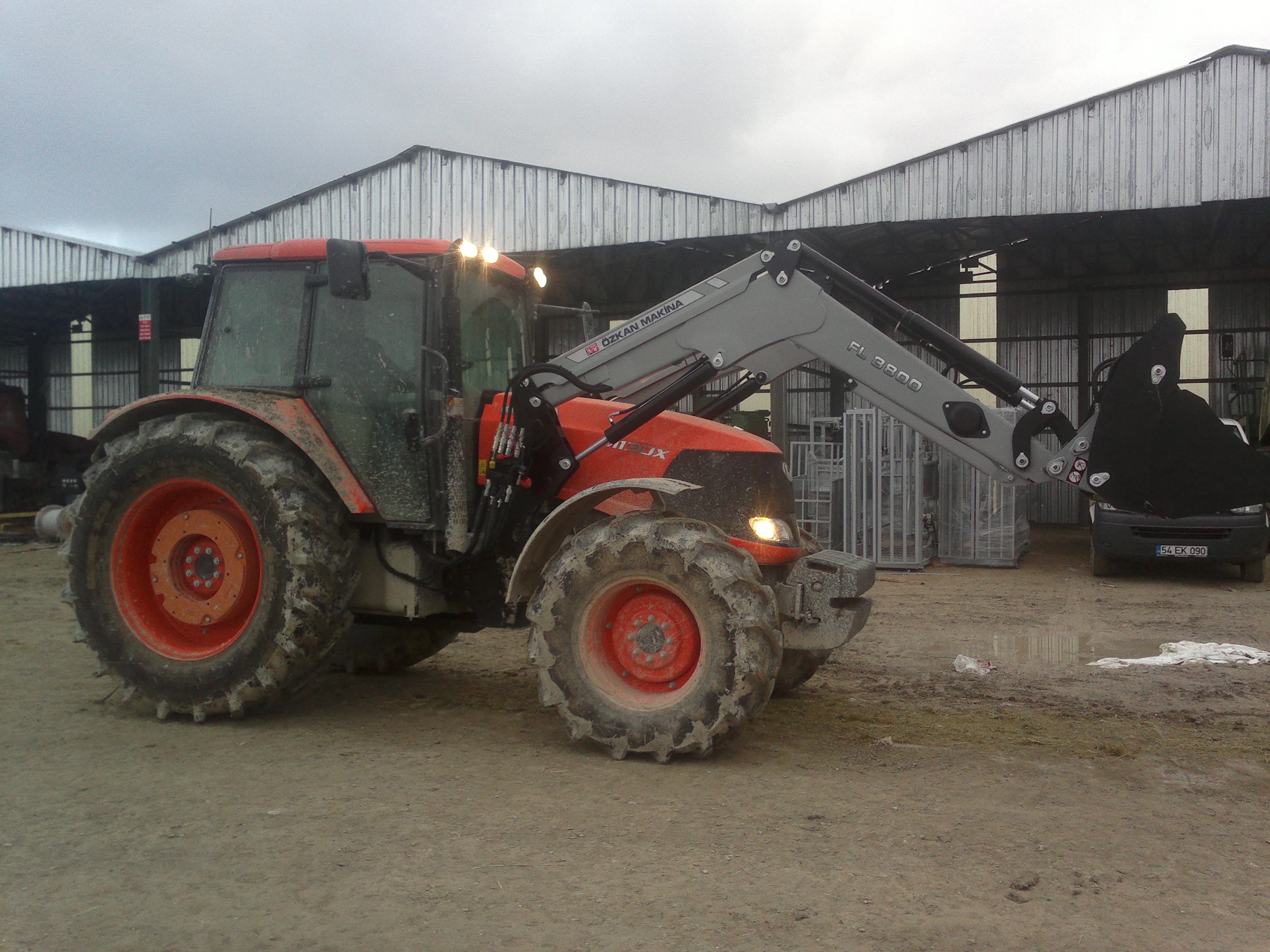 Kubota M130X Özkan Makina uygulama 1