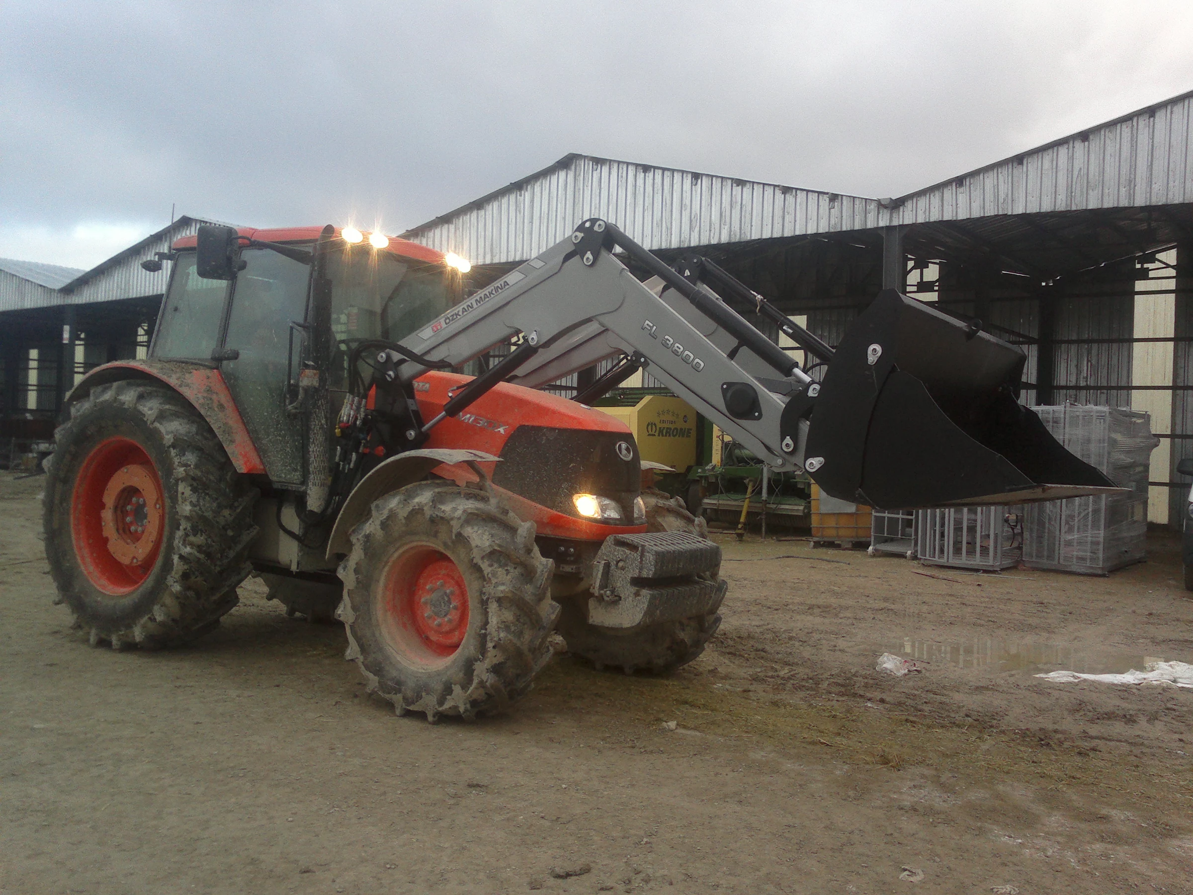 Kubota M130X Özkan Makina uygulama 12