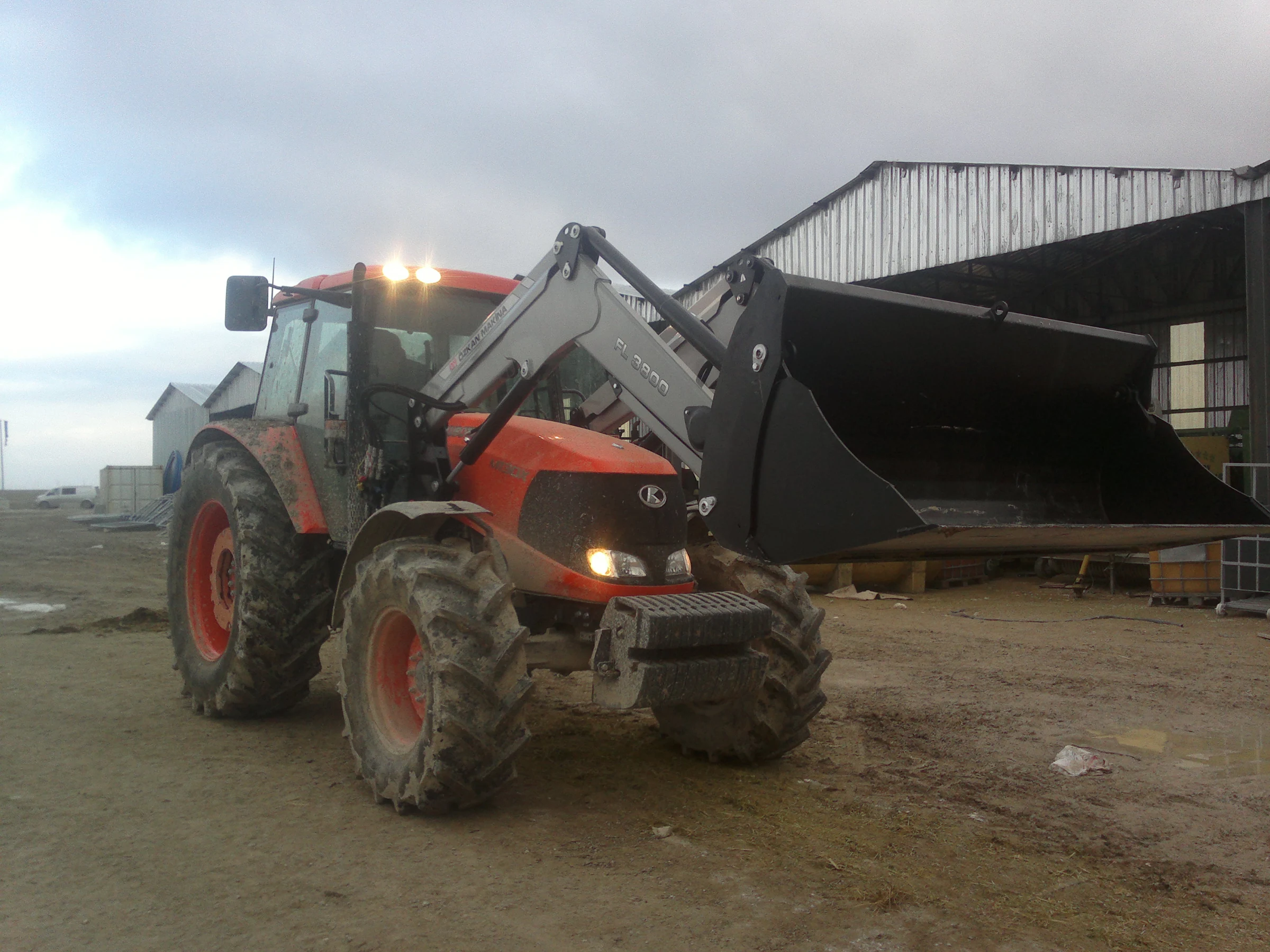 Kubota M130X Özkan Makina uygulama 2