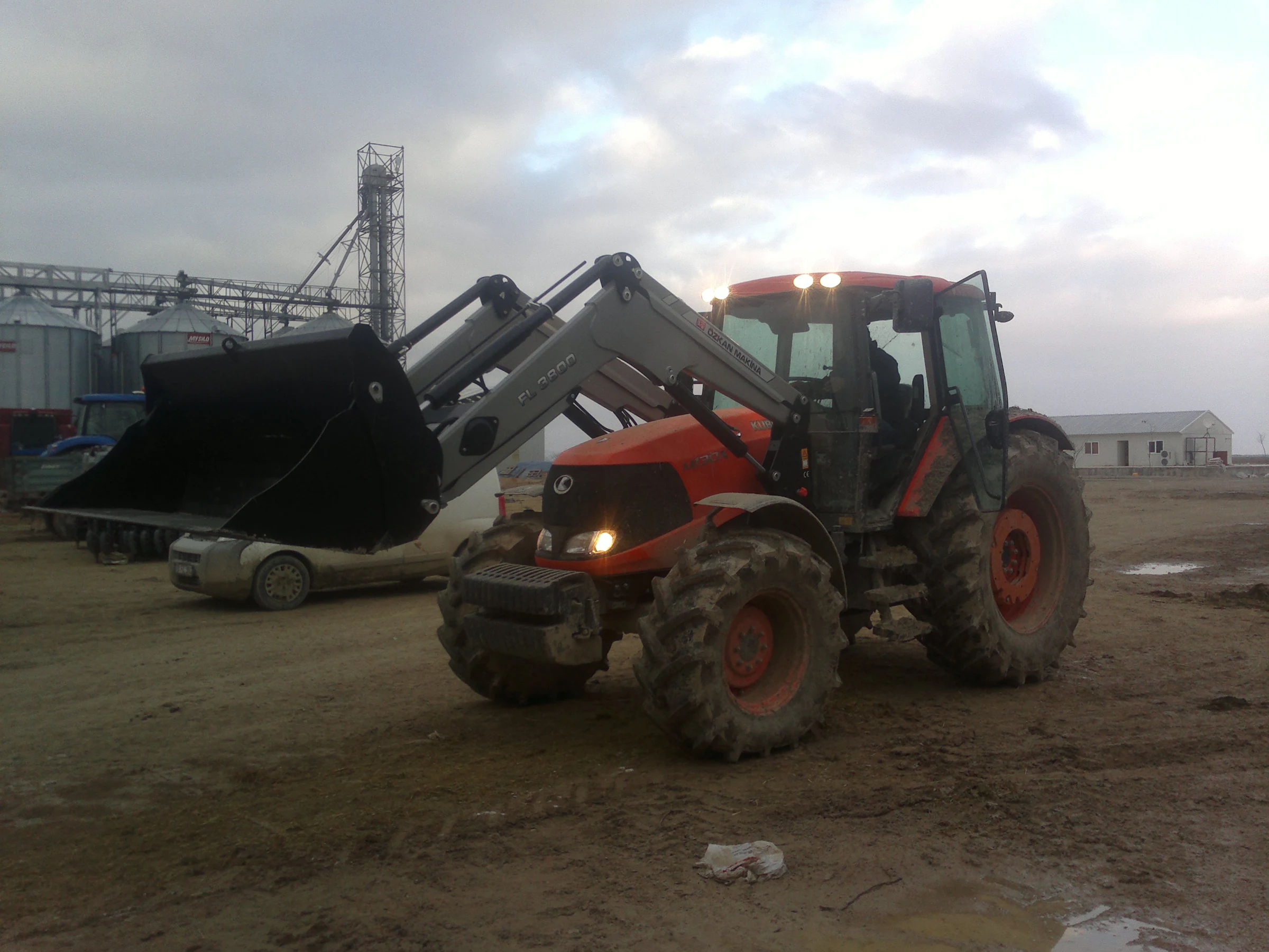 Kubota M130X Özkan Makina uygulama 3