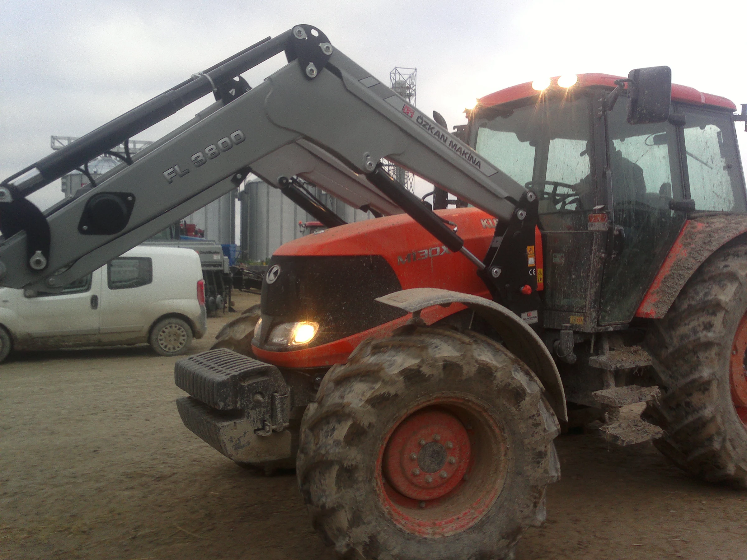 Kubota M130X Özkan Makina uygulama 4
