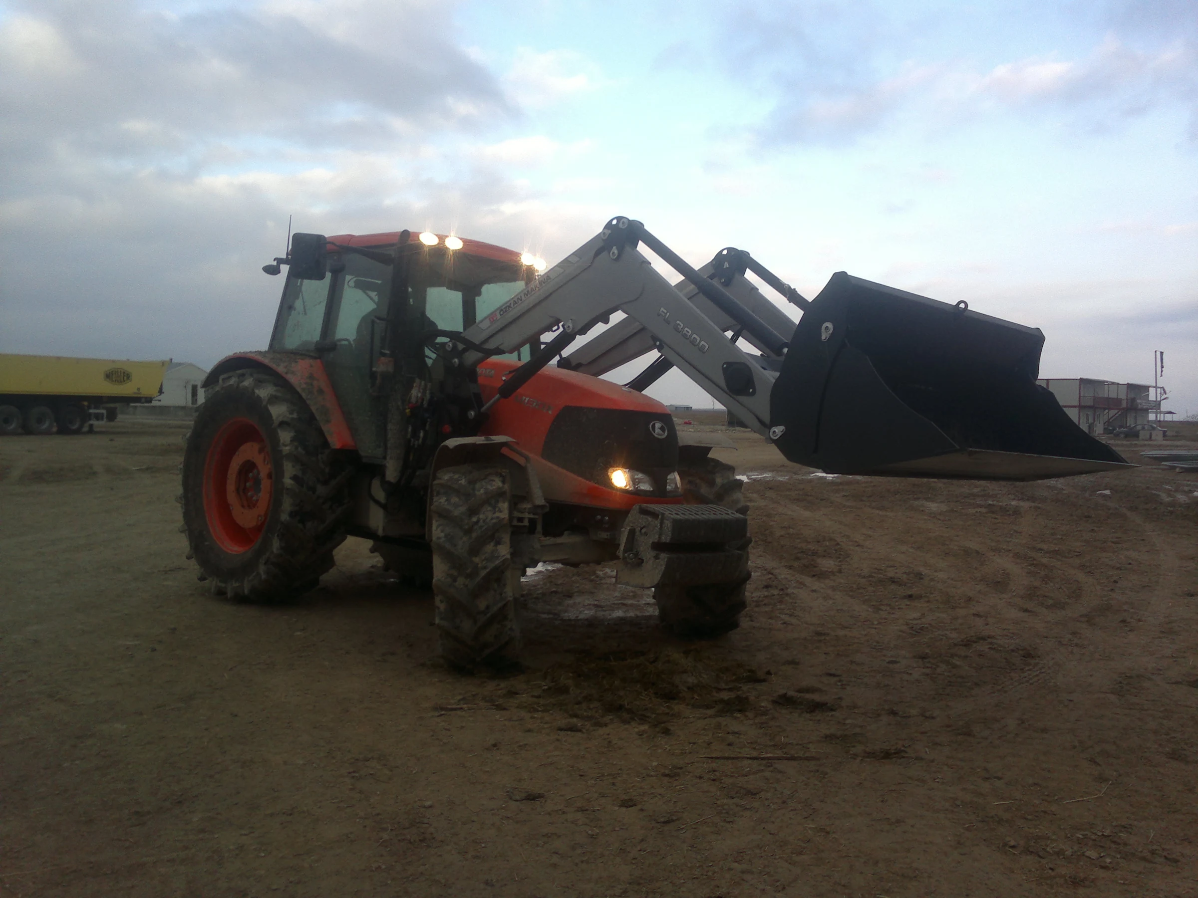 Kubota M130X Özkan Makina uygulama 6