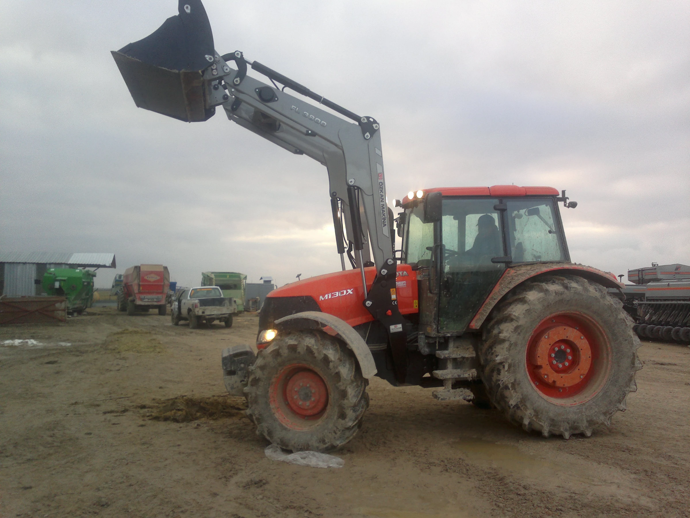 Kubota M130X Özkan Makina uygulama 7