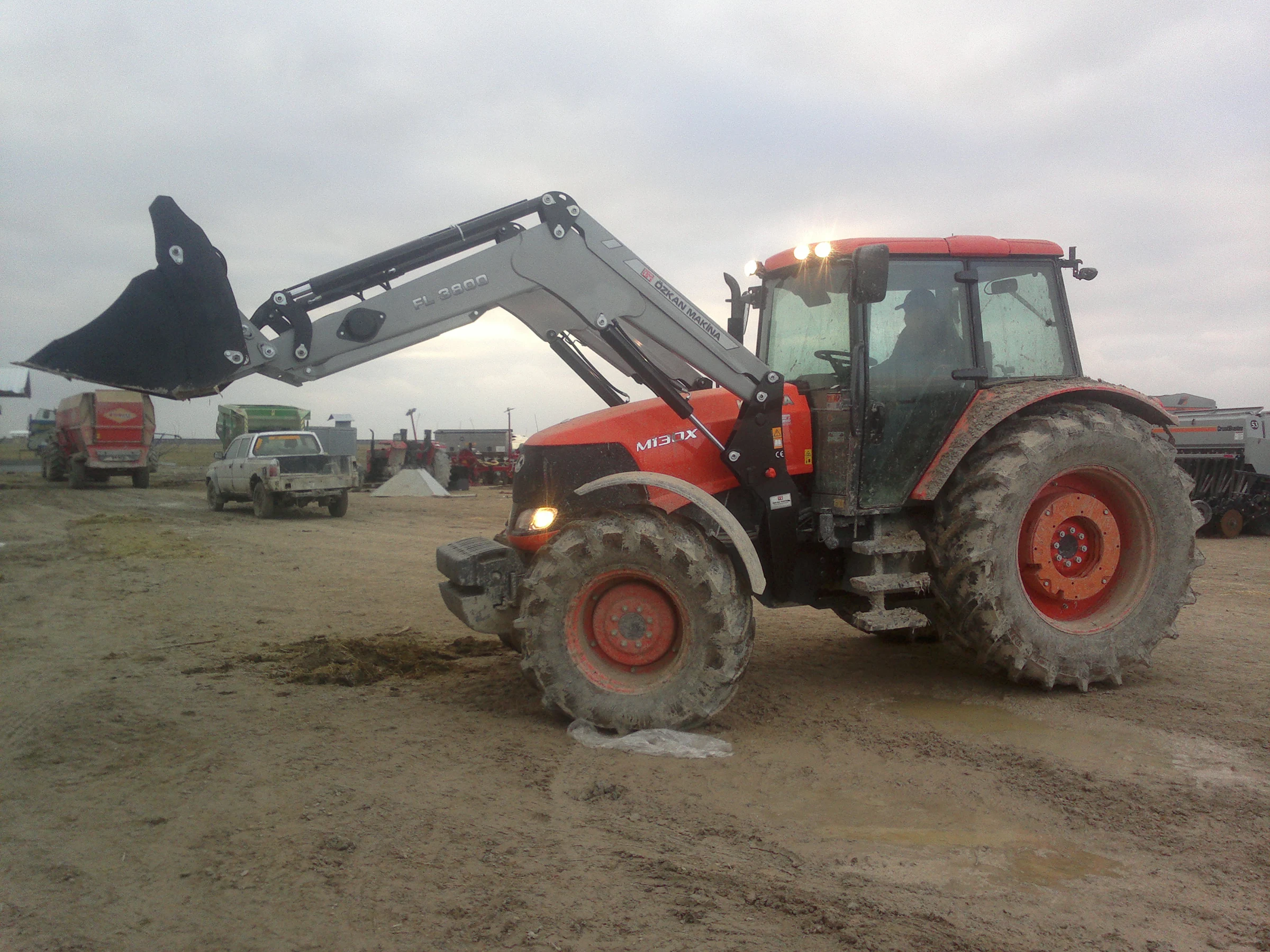 Kubota M130X Özkan Makina uygulama 9