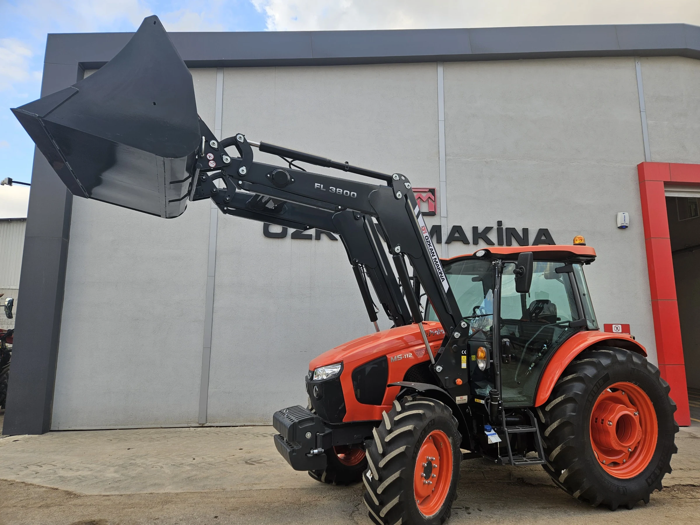 Kubota M 5112 Özkan Makina uygulama 1