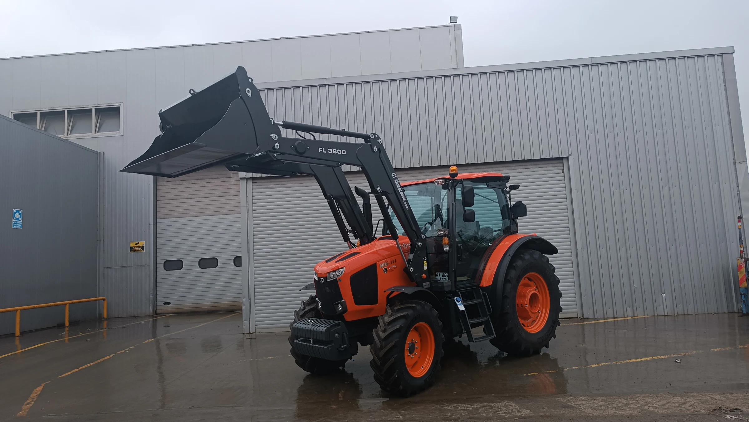 Kubota M6-111 Özkan Makina uygulama 1