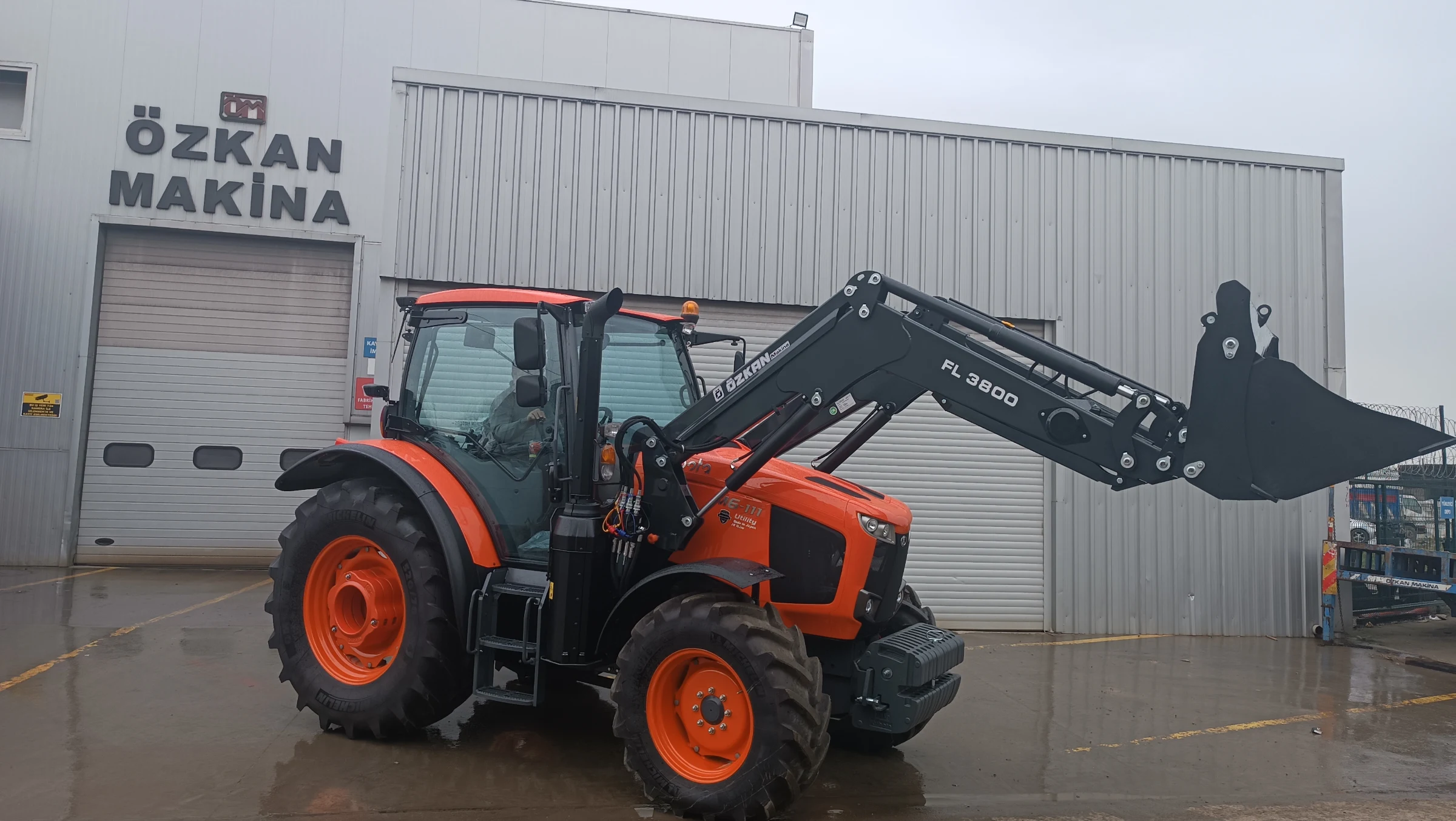 Kubota M6-111 Özkan Makina uygulama 2