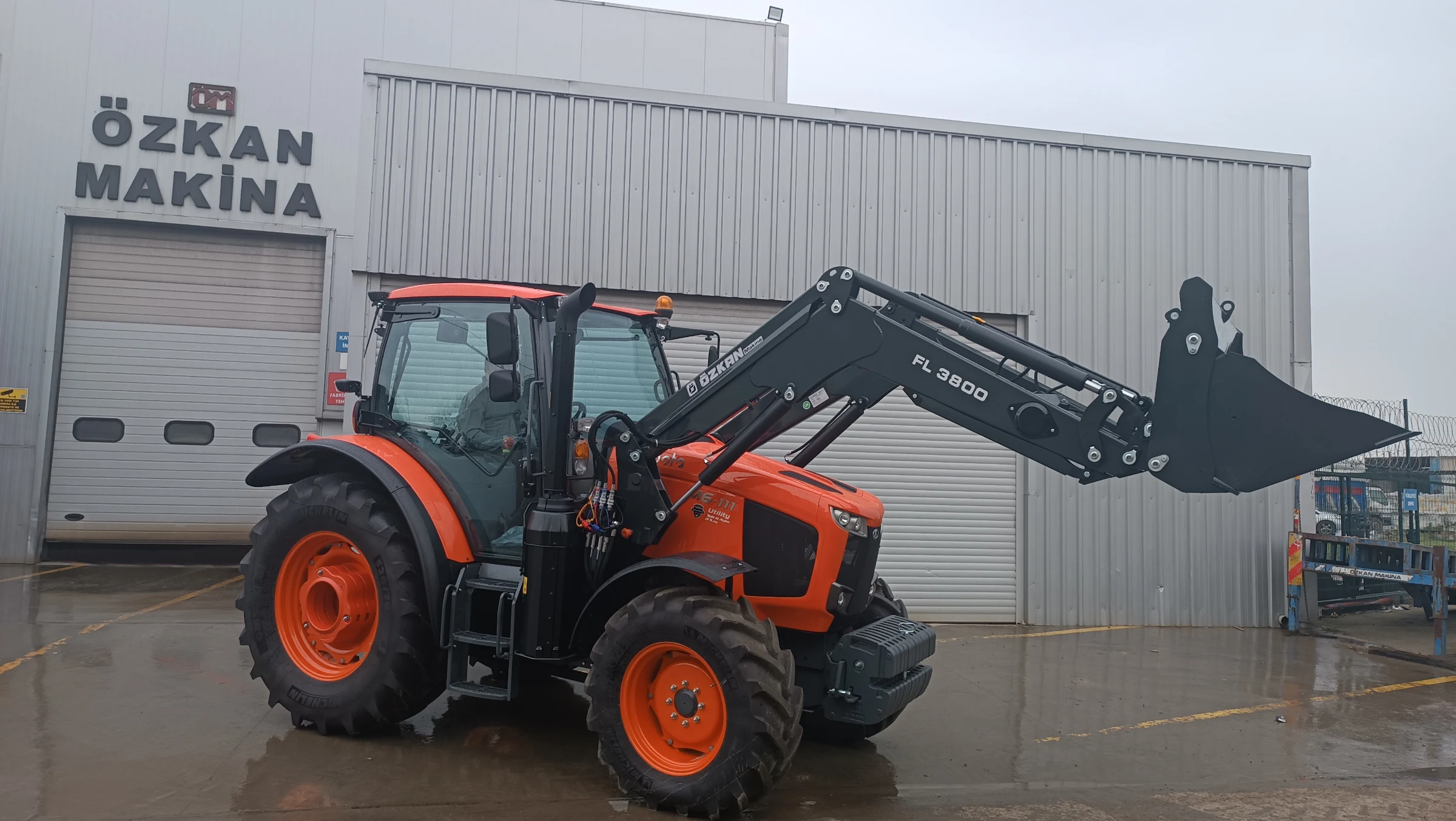Kubota M6-111 Özkan Makina uygulama 4
