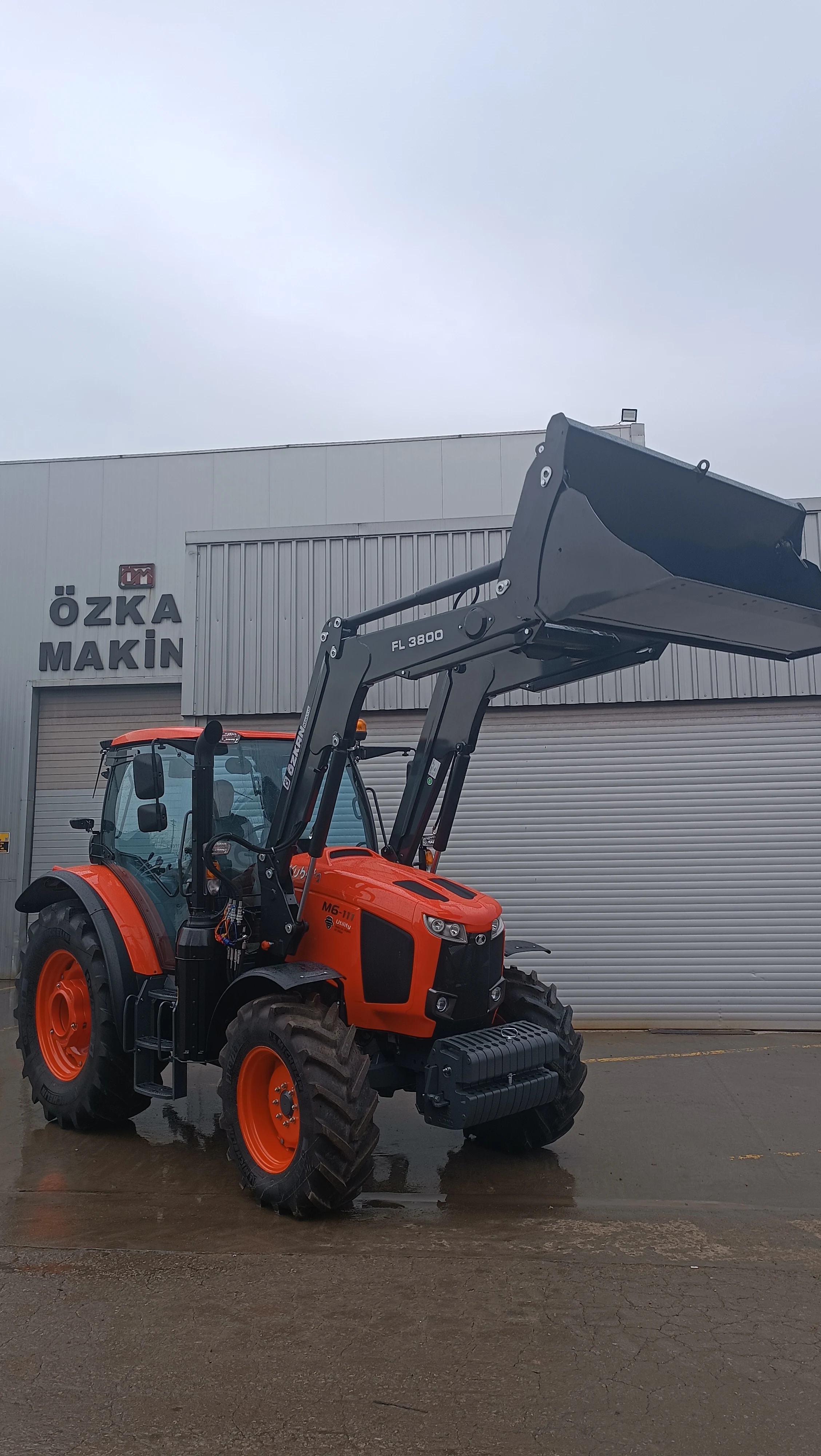 Kubota M6-111 Özkan Makina uygulama 8