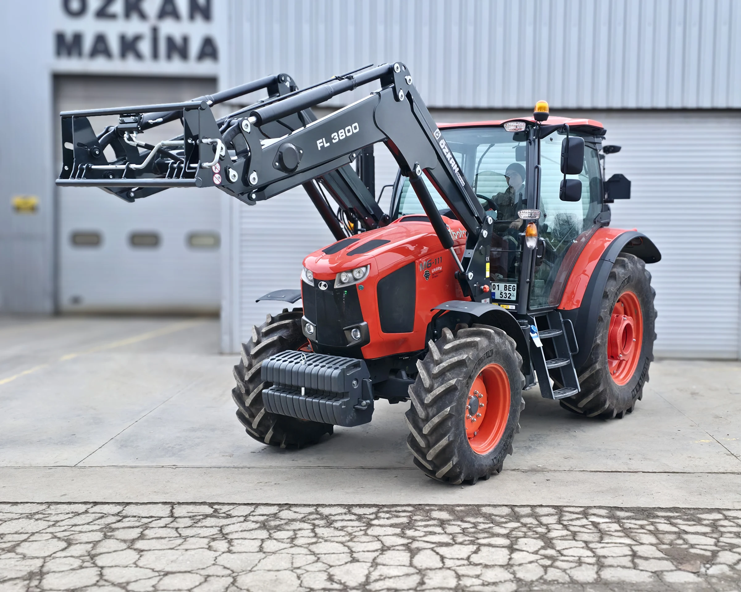 Kubota M6-111 Özkan Makina uygulama 19