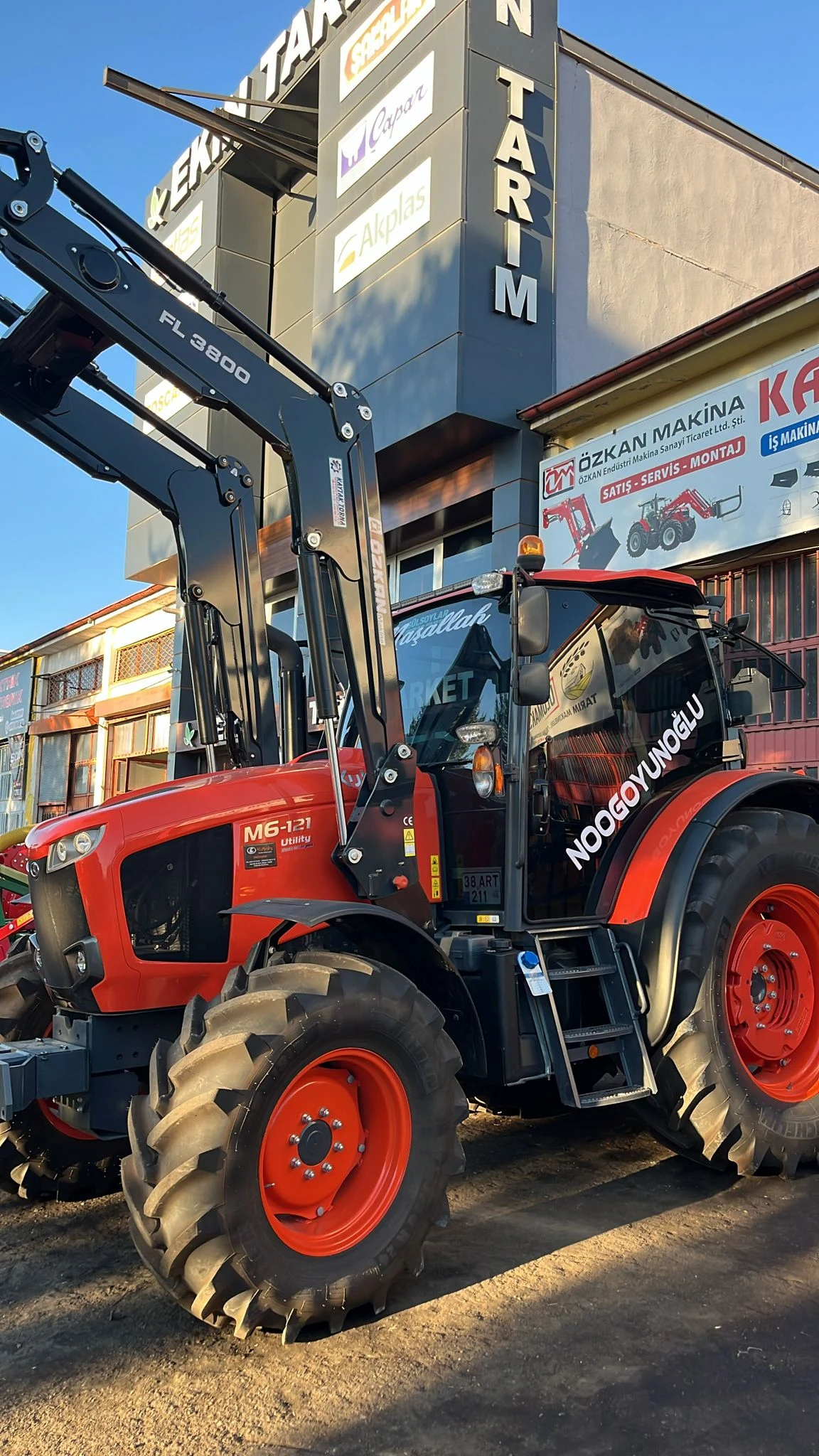 Kubota M6-121 Özkan Makina uygulama 1