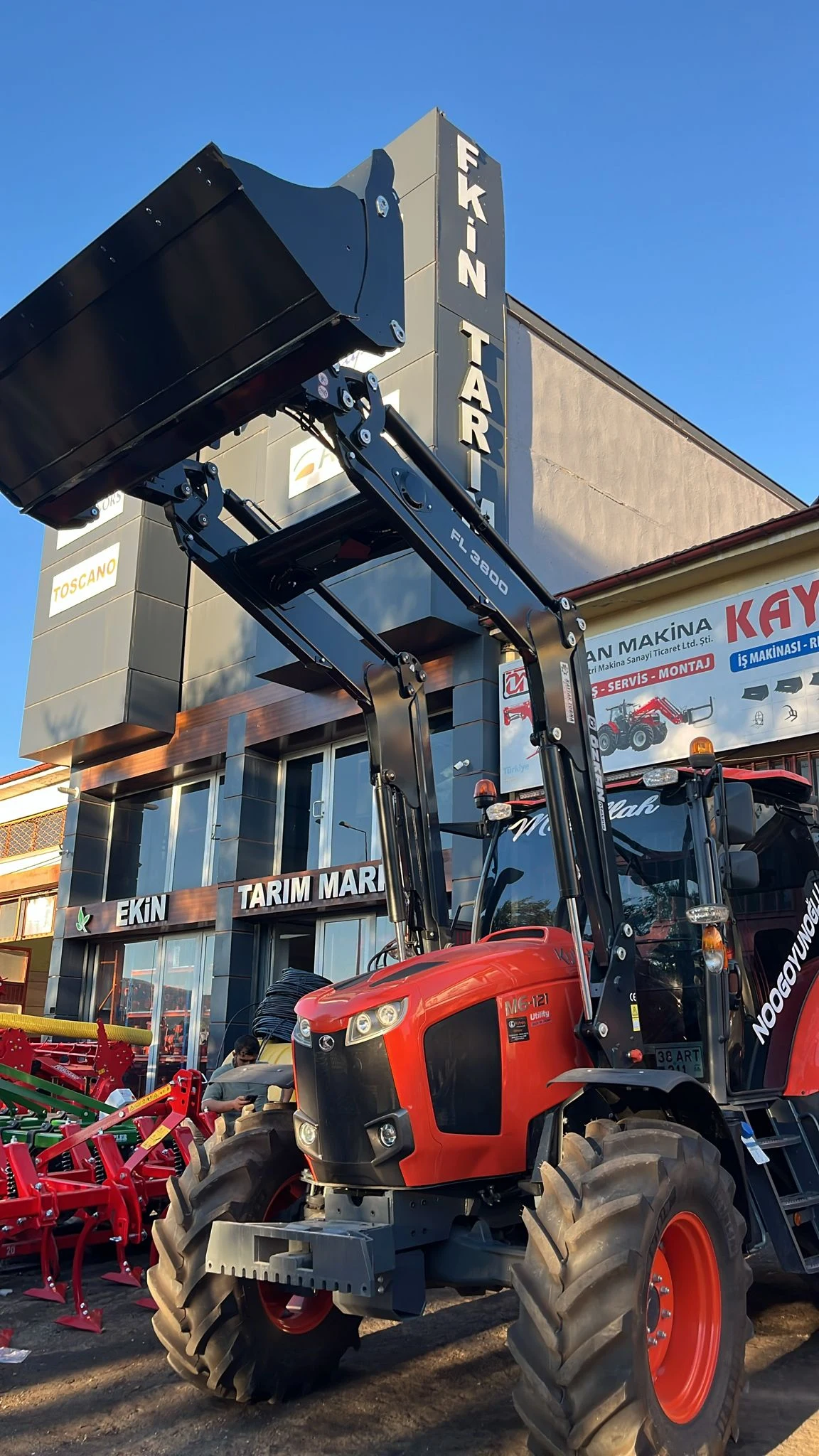 Kubota M6-121 Özkan Makina uygulama 10