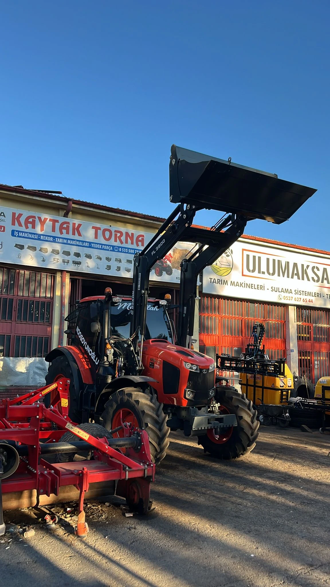 Kubota M6-121 Özkan Makina uygulama 12