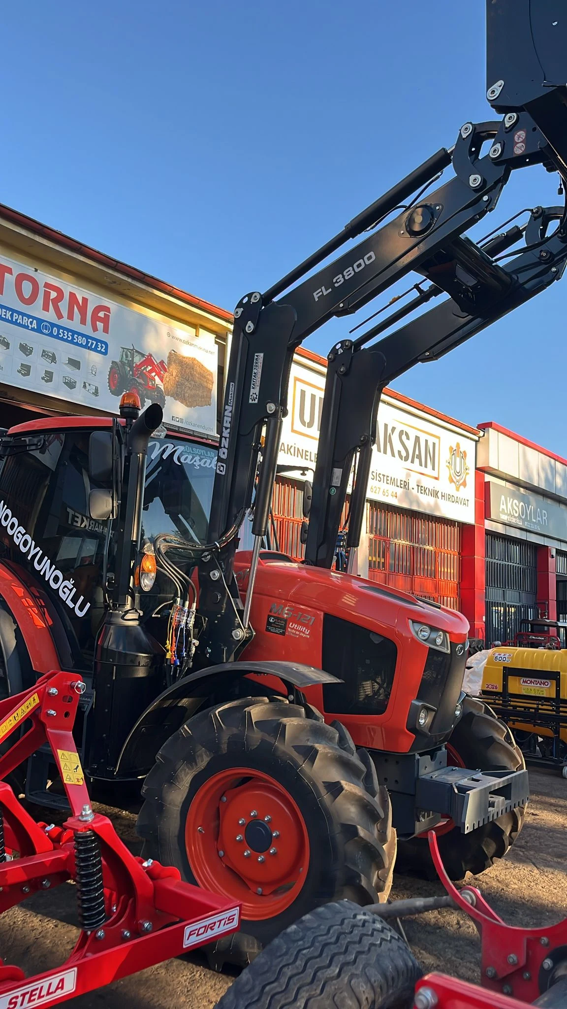 Kubota M6-121 Özkan Makina uygulama 15