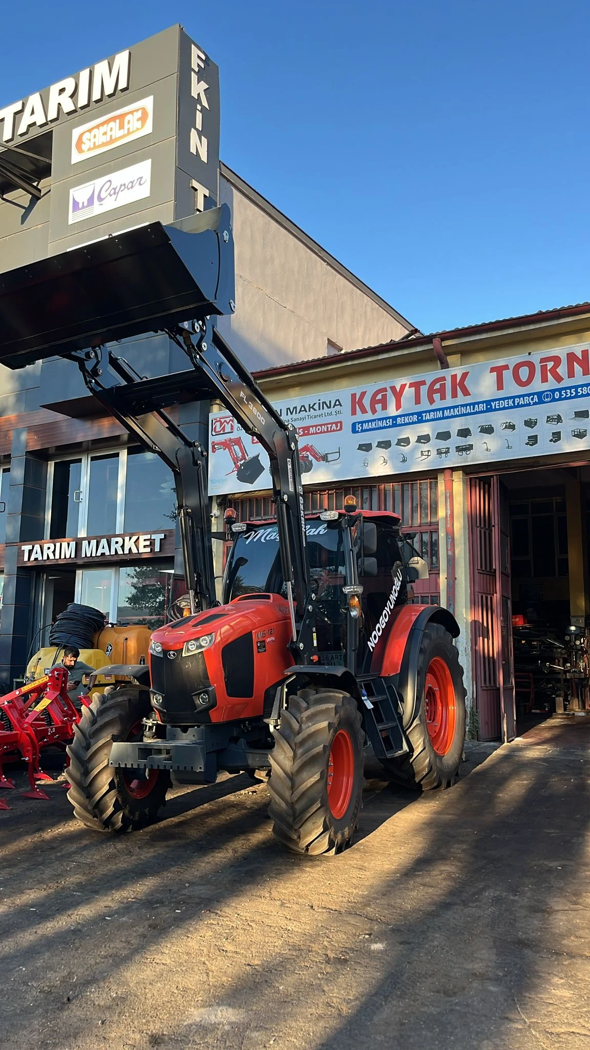 Kubota M6-121 Özkan Makina uygulama 3