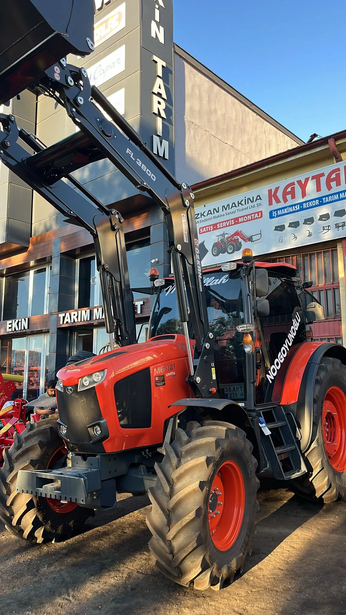 Kubota M6-121 Özkan Makina uygulama 5