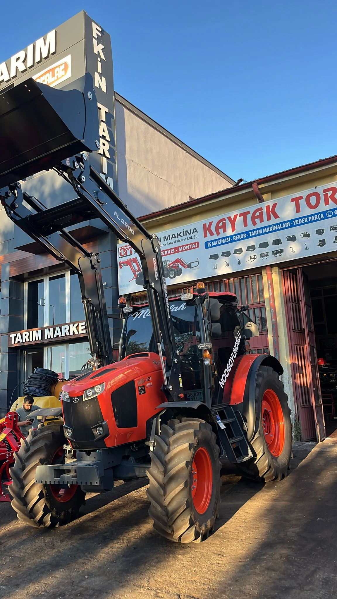 Kubota M6-121 Özkan Makina uygulama 6