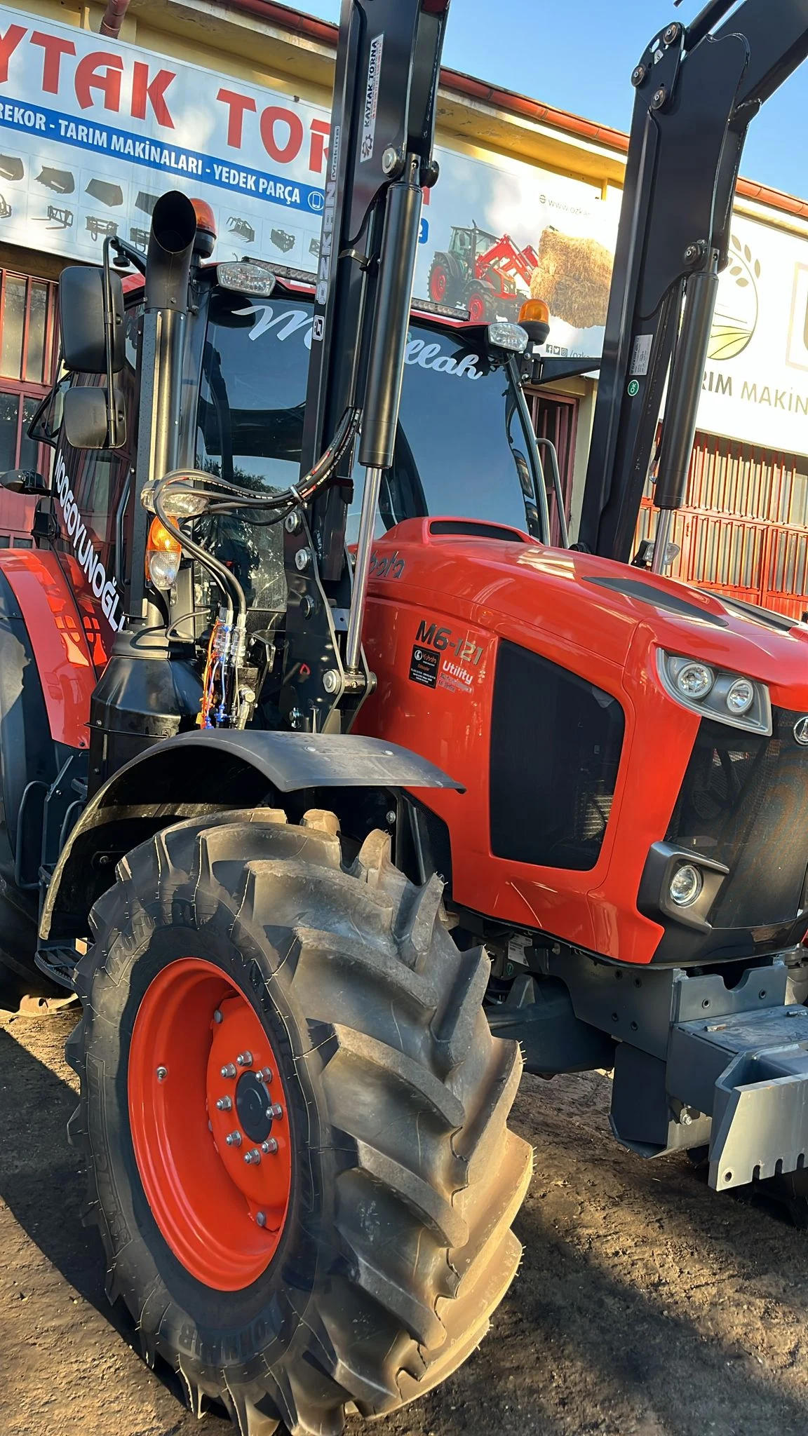 Kubota M6-121 Özkan Makina uygulama 8