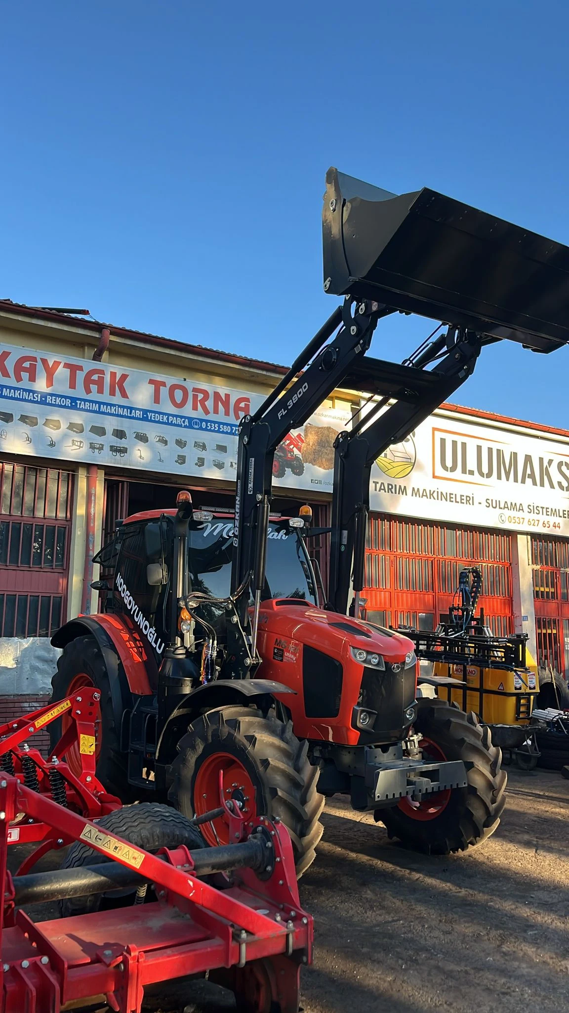 Kubota M6-121 Özkan Makina uygulama 9