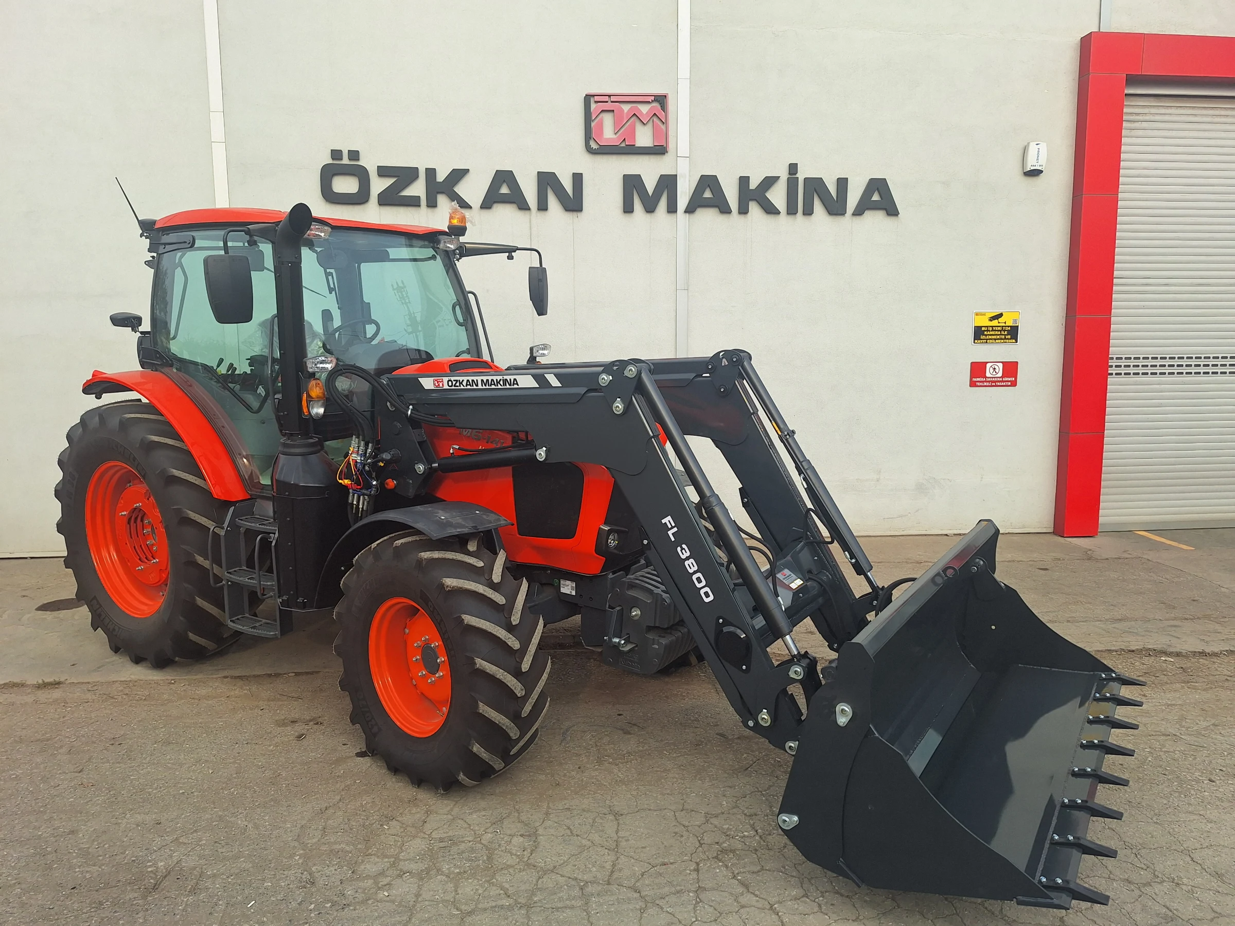 Kubota M6-141 Özkan Makina uygulama 17