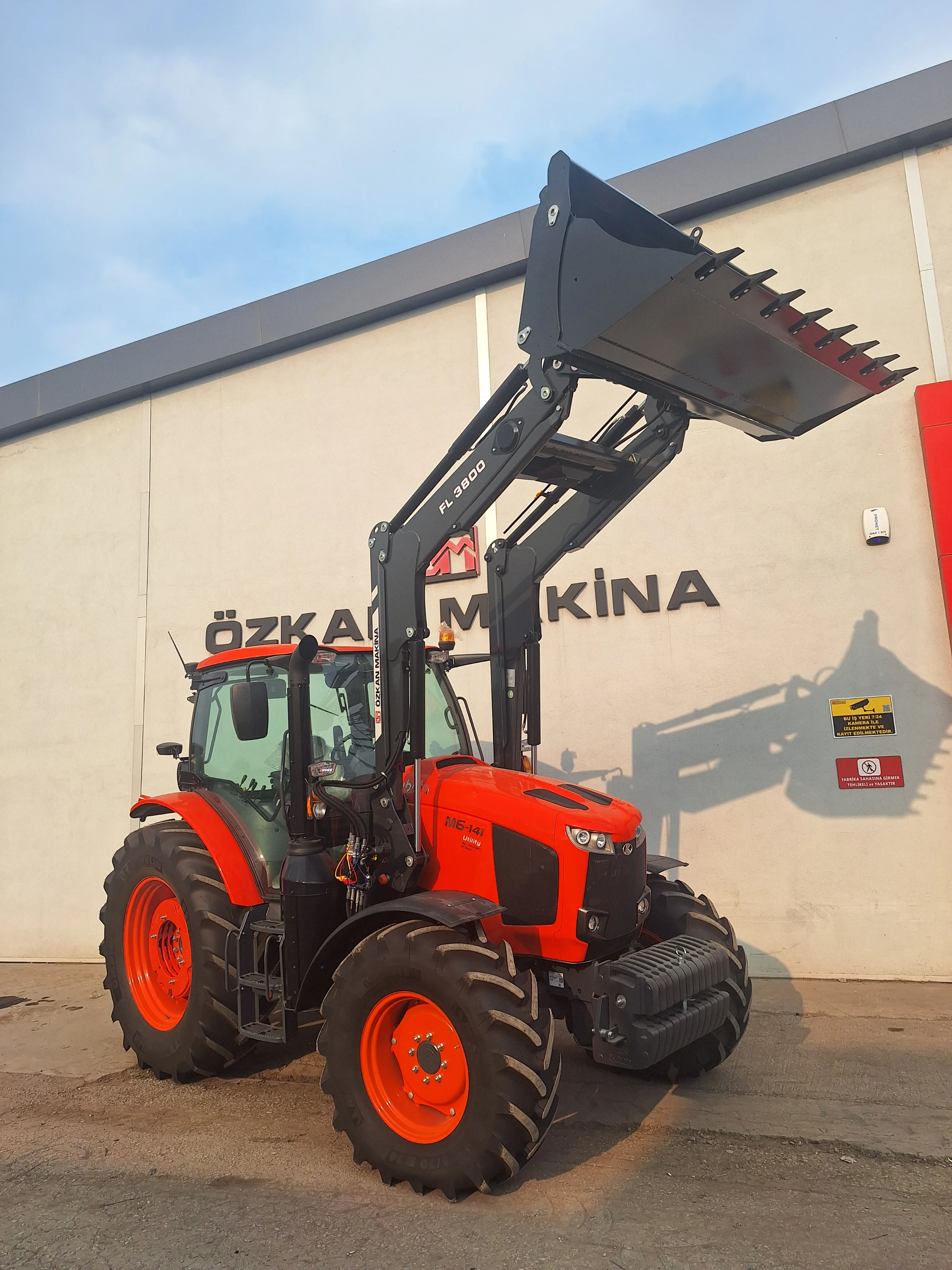 Kubota M6-141 Özkan Makina uygulama 9
