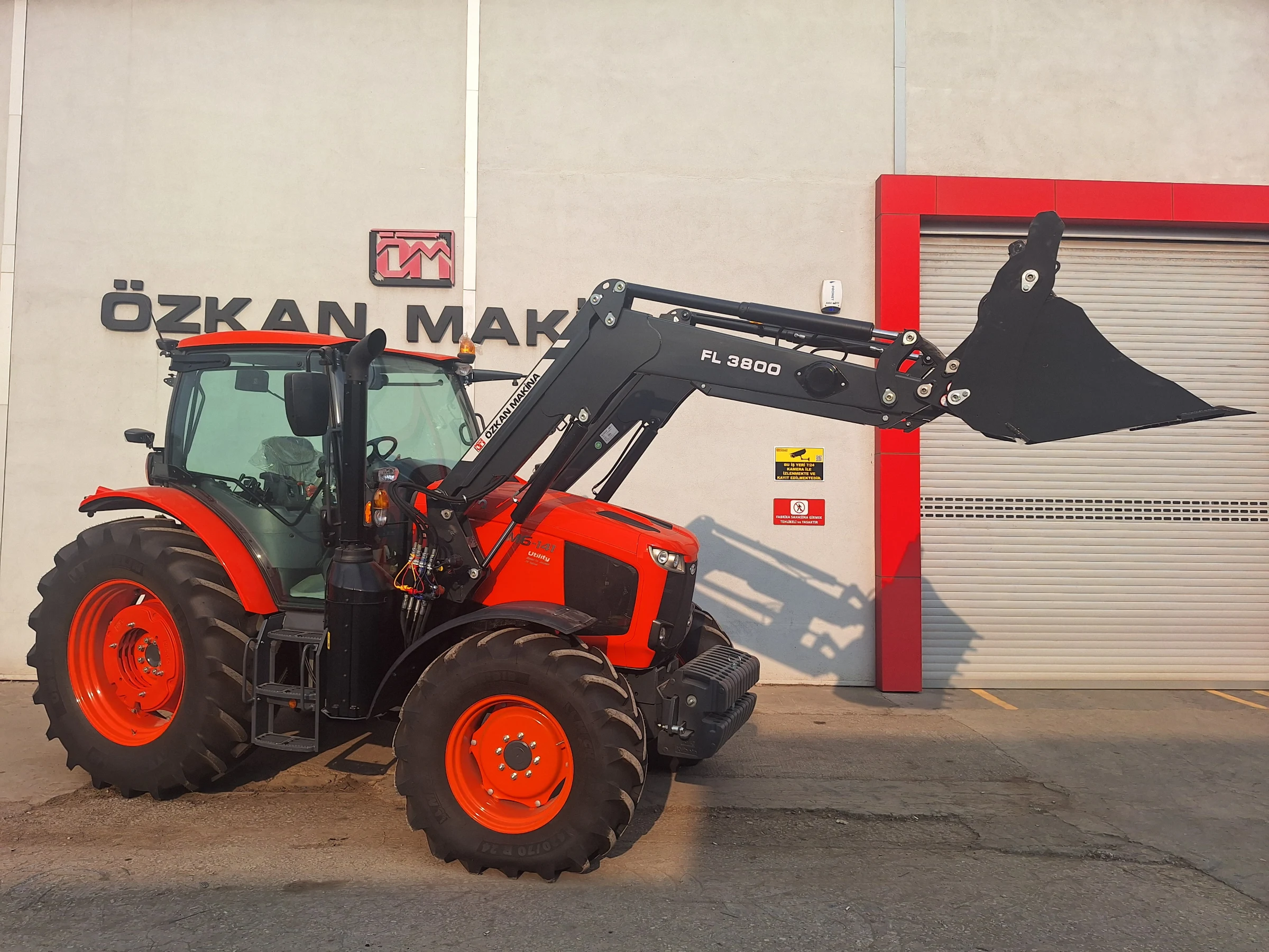 Kubota M6-141 Özkan Makina uygulama 10