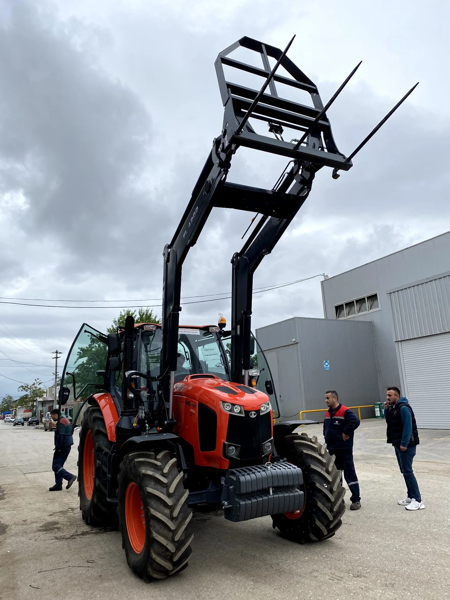 Kubota M6-141 Özkan Makina uygulama 1