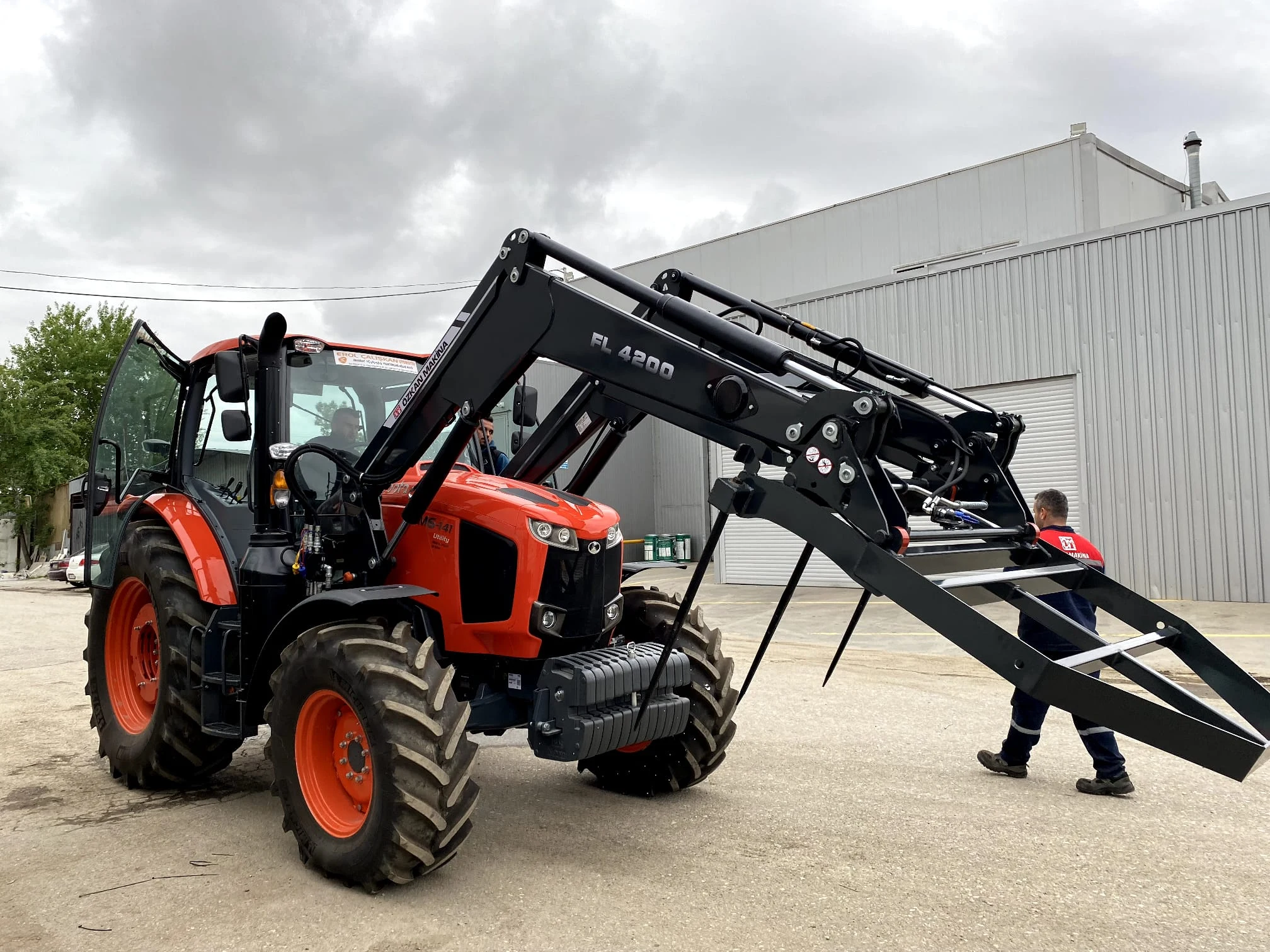 Kubota M6-141 Özkan Makina uygulama 2
