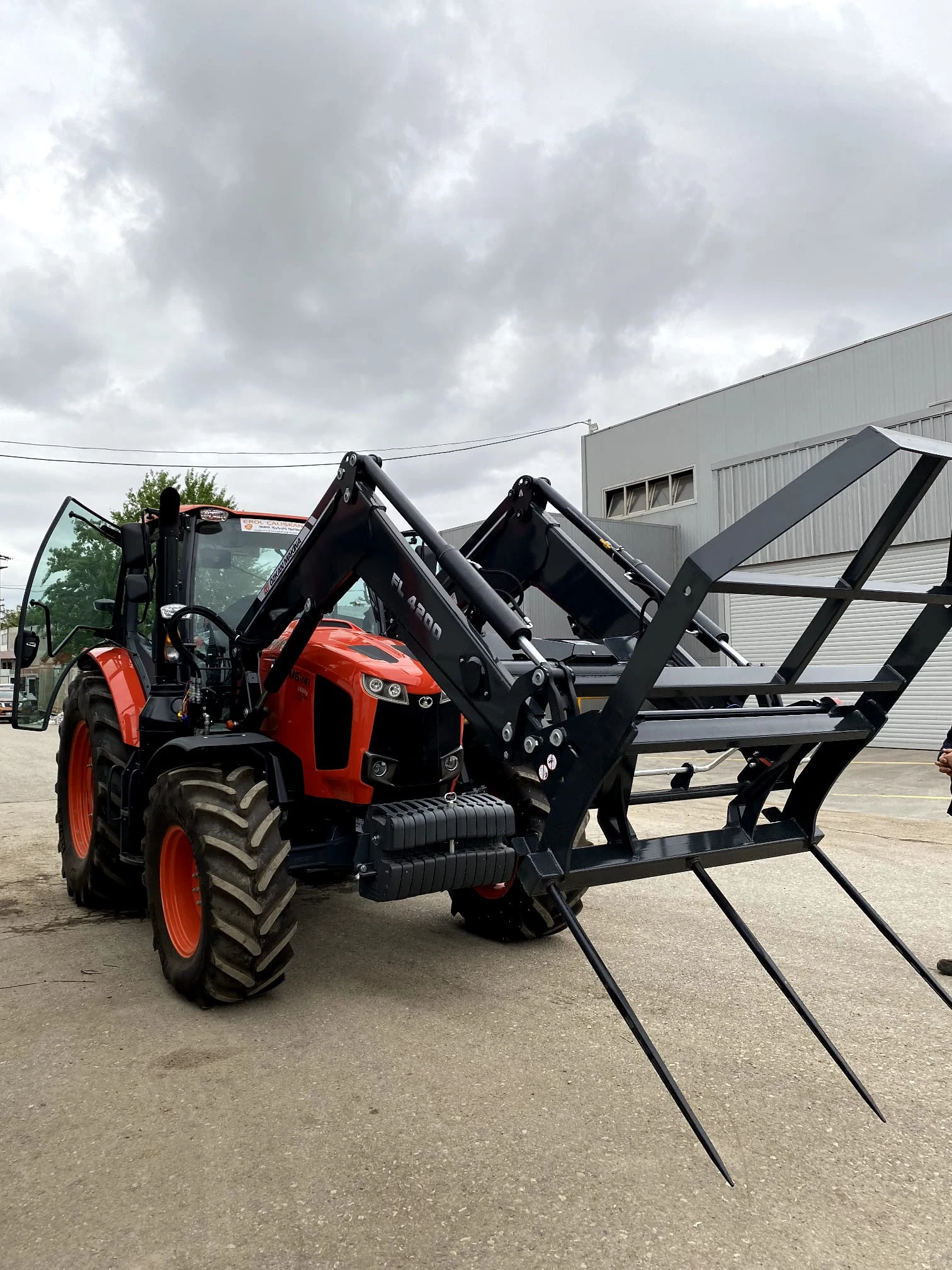 Kubota M6-141 Özkan Makina uygulama 3