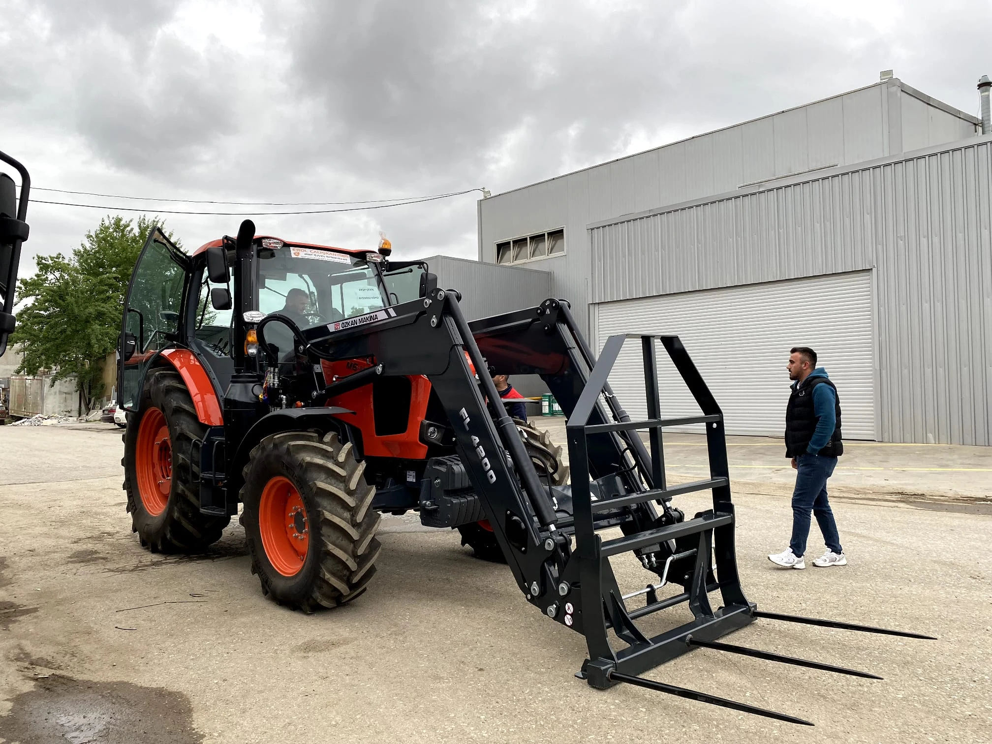 Kubota M6-141 Özkan Makina uygulama 4