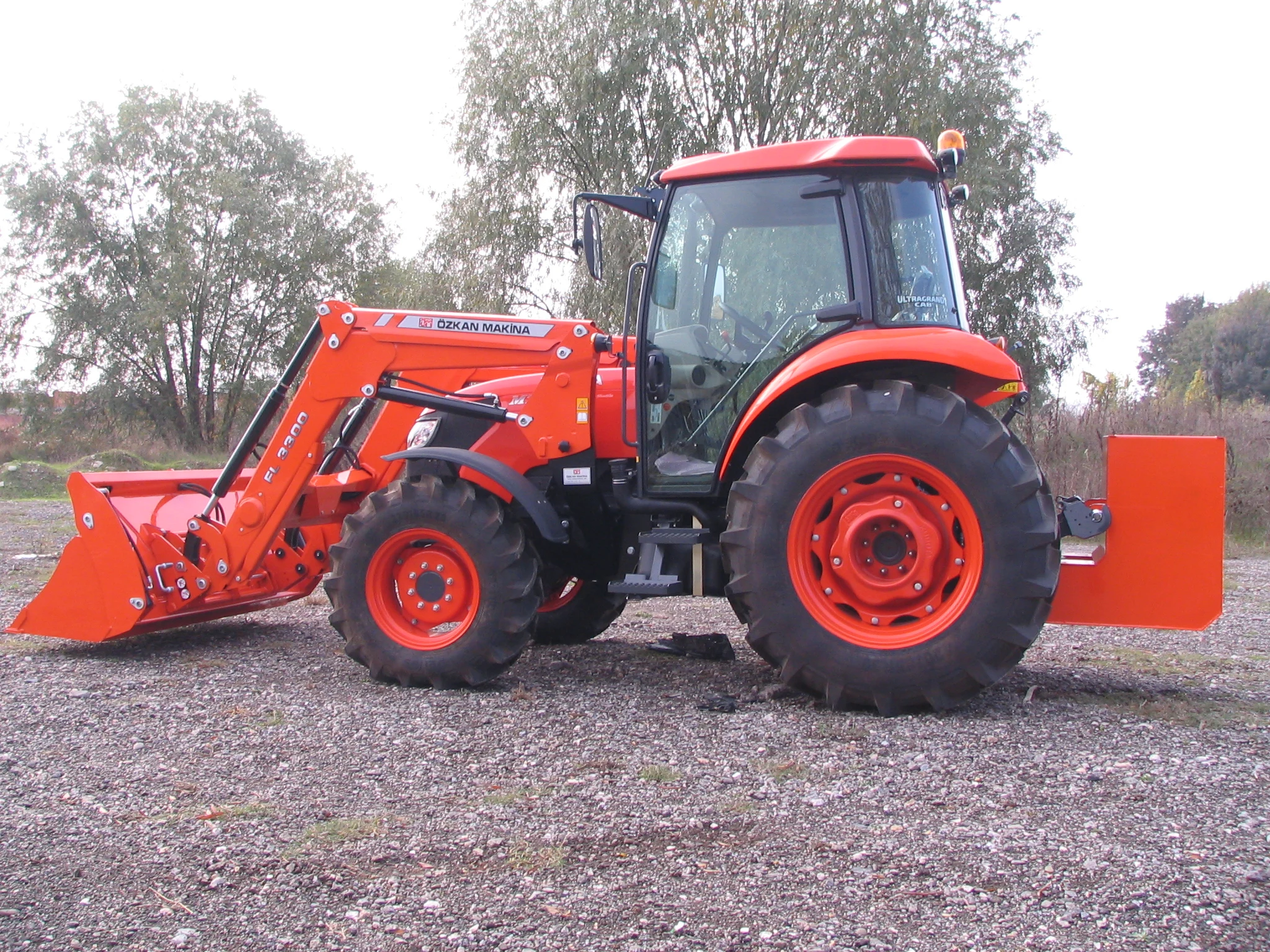 Kubota M7040 Özkan Makina uygulama 11