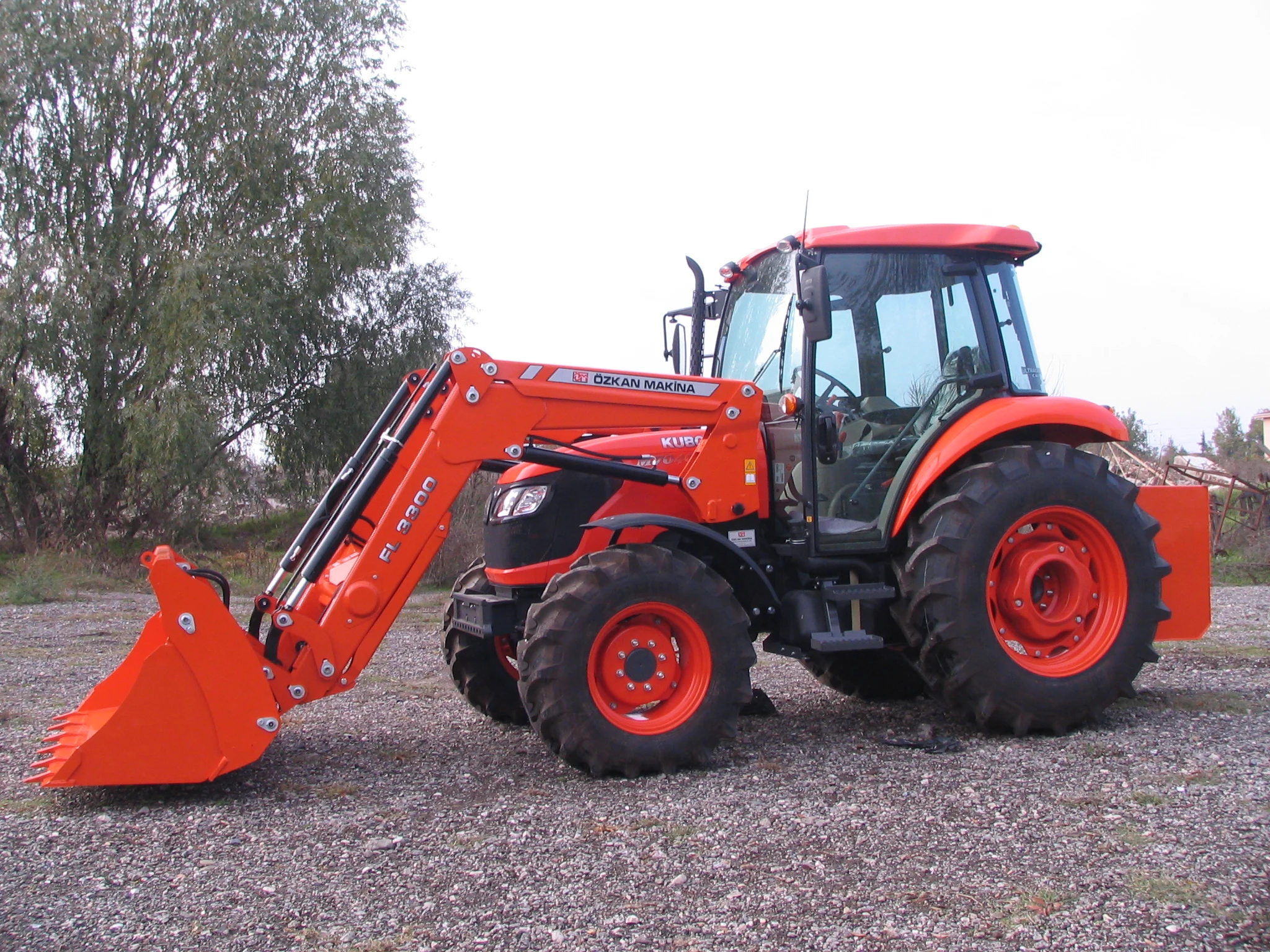 Kubota M7040 Özkan Makina uygulama 12