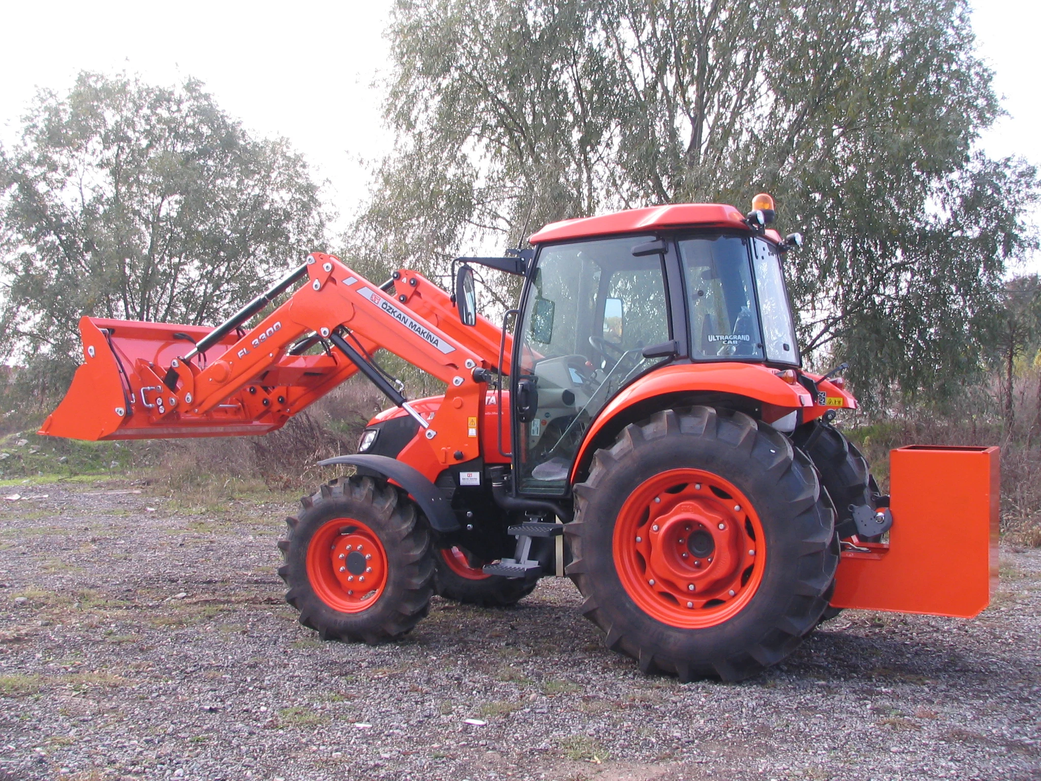Kubota M7040 Özkan Makina uygulama 16