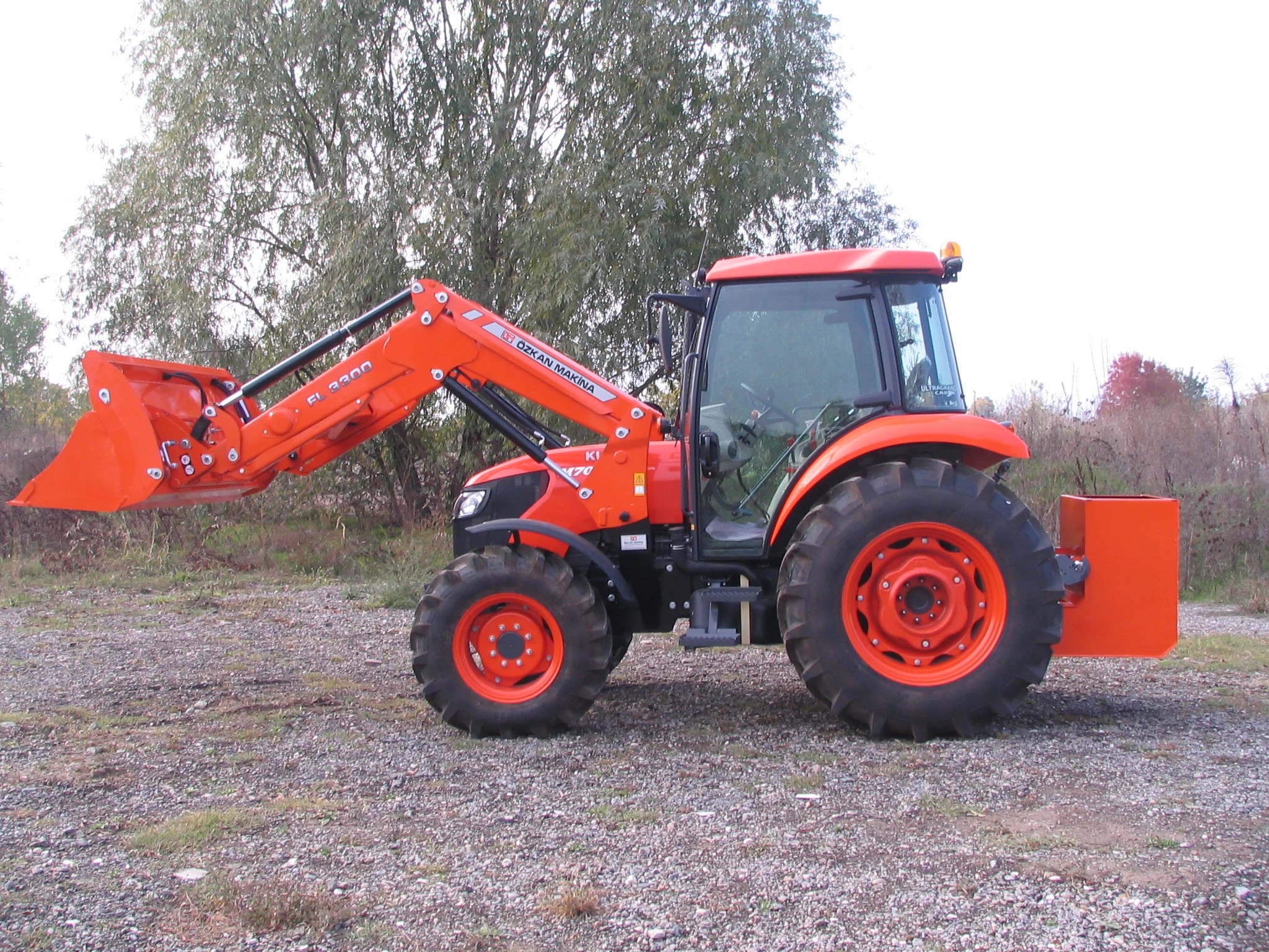 Kubota M7040 Özkan Makina uygulama 17