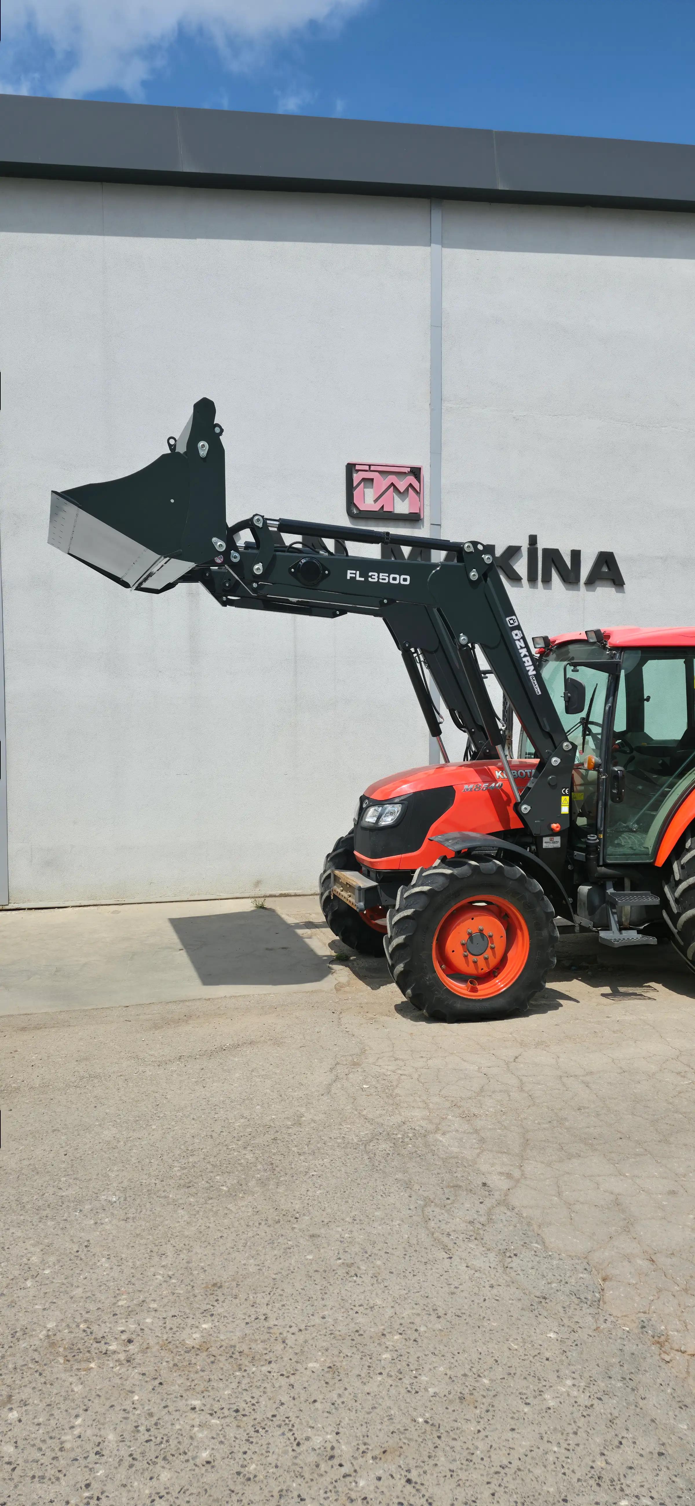 Kubota M8540 Özkan Makina uygulama 10