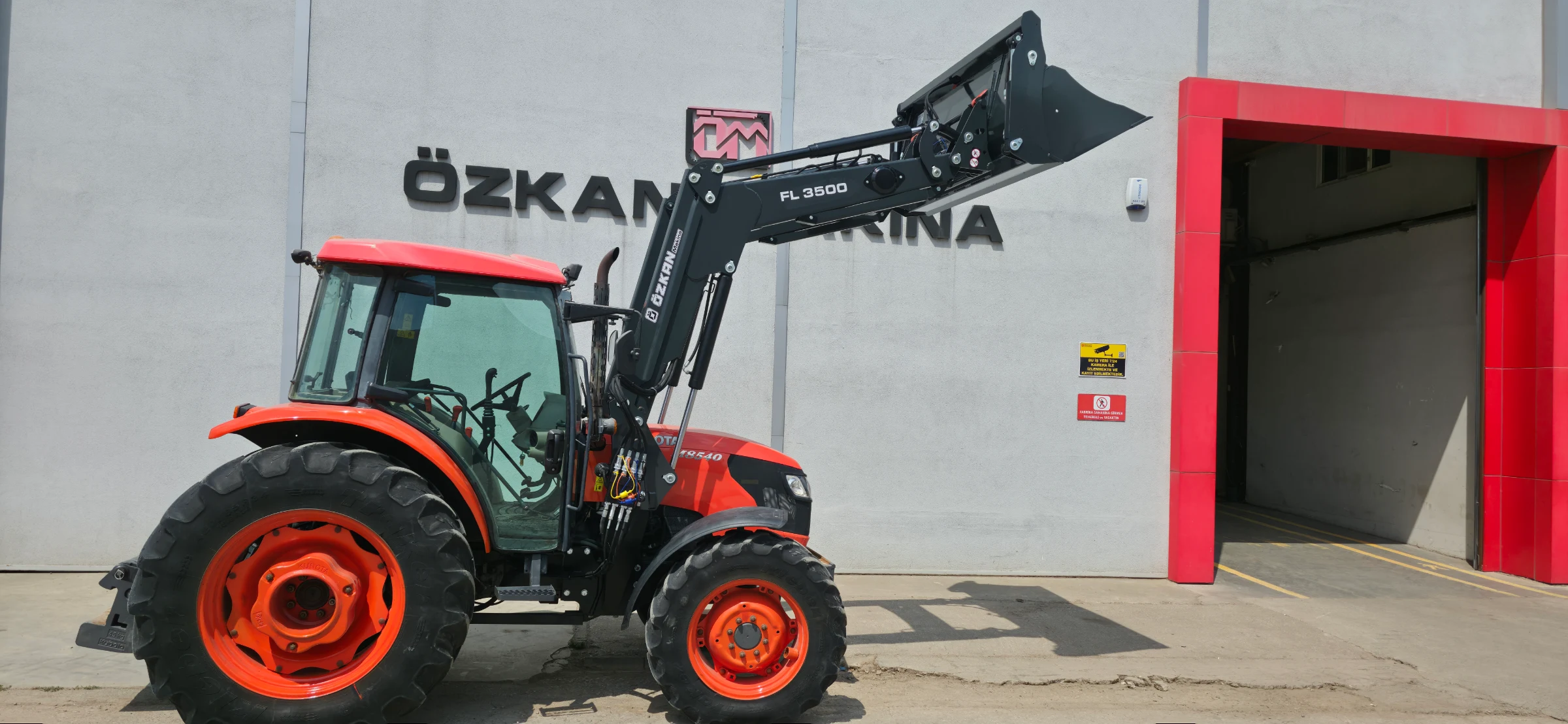 Kubota M8540 Özkan Makina uygulama 11
