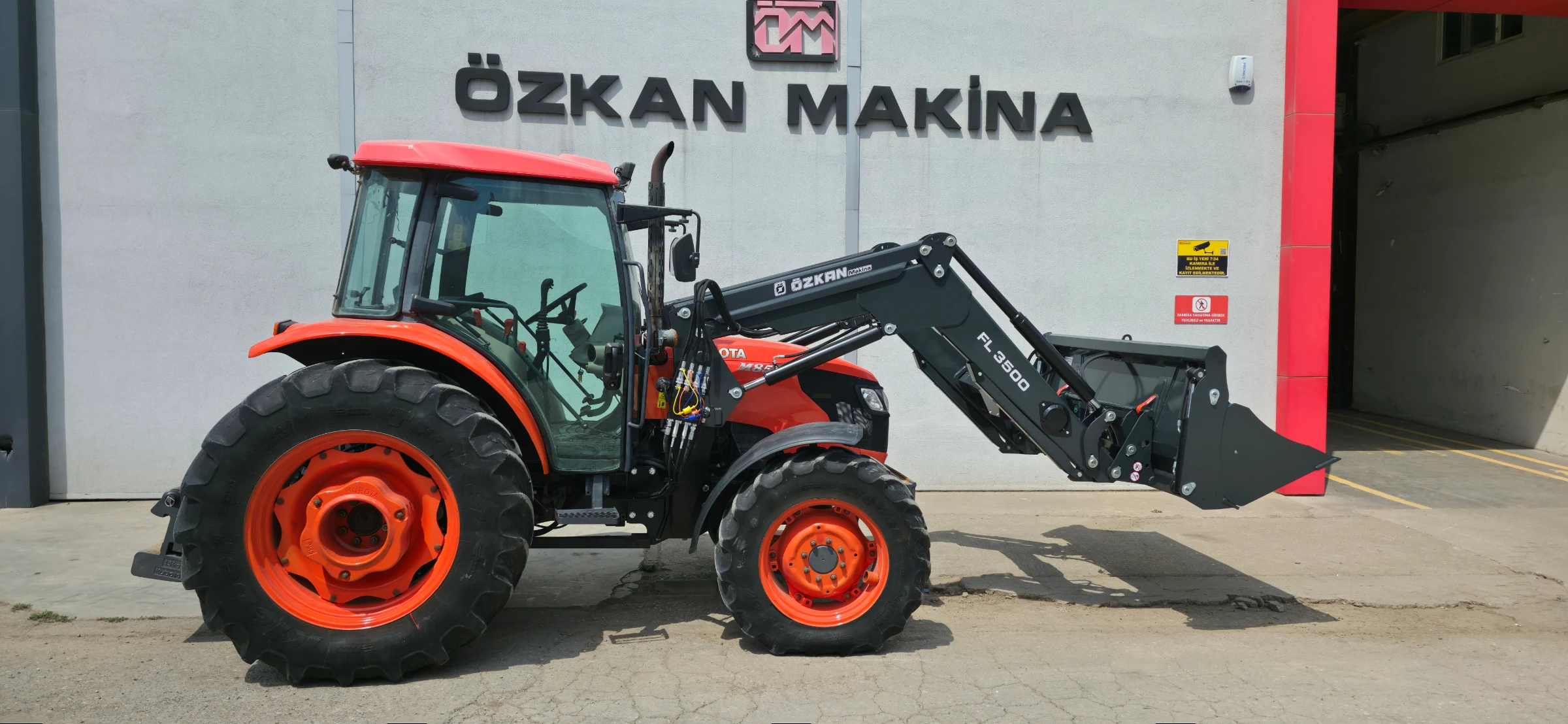 Kubota M8540 Özkan Makina uygulama 4
