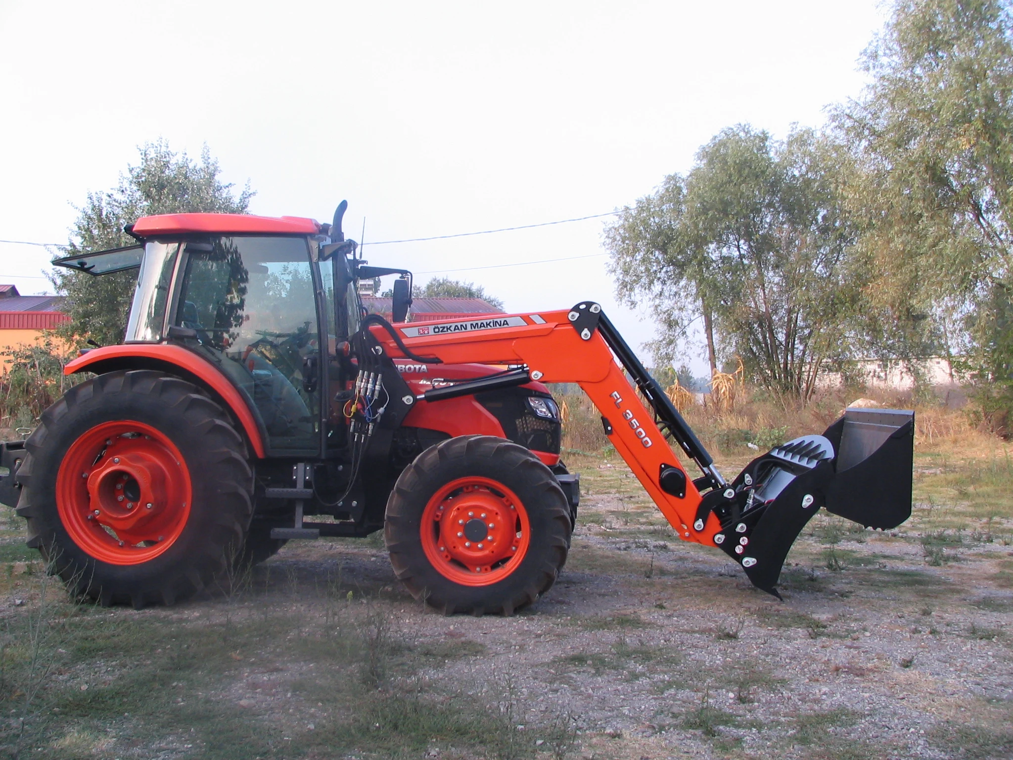 Kubota M9540 Özkan Makina uygulama 1