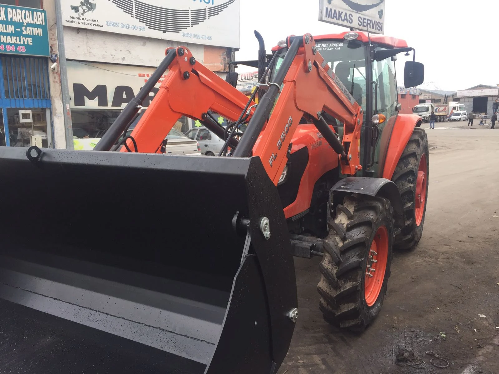 Kubota M9540 Özkan Makina uygulama 2