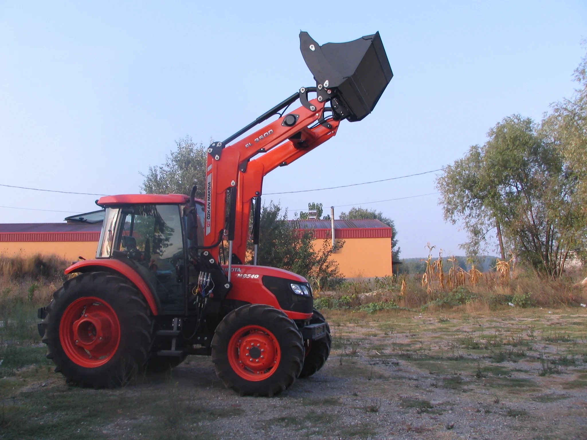 Kubota M9540 Özkan Makina uygulama 4